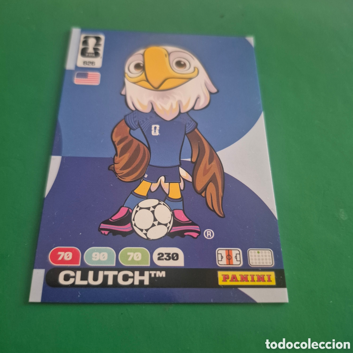 Cromos de F&uacute;tbol: CLUTCH MASCOT 626 ADRENALYN XL WORLD CUP 2026 USA CAN MEX MUNDIAL