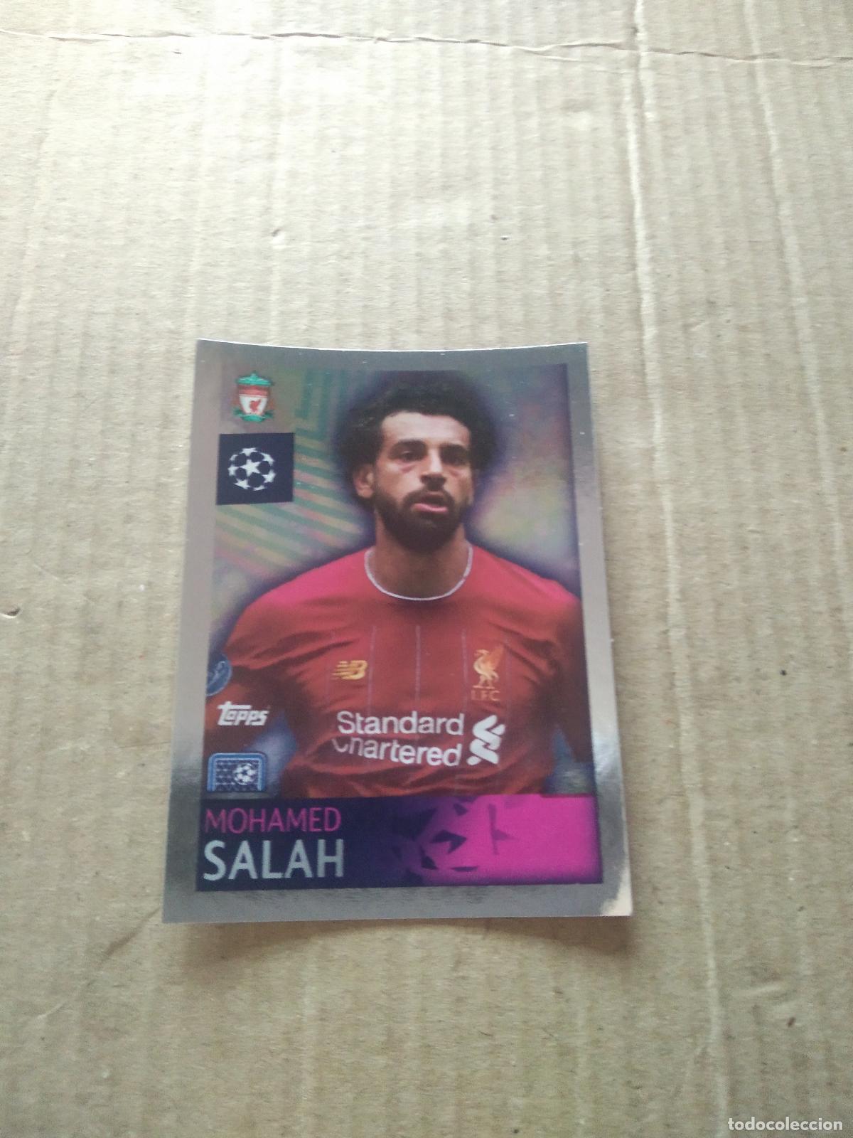 Football Stickers: 272 SALAH LIVERPOOL CROMO FUTBOL TOPPS 19-20 UEFA CHAMPIONS LEAGUE 2019-2020