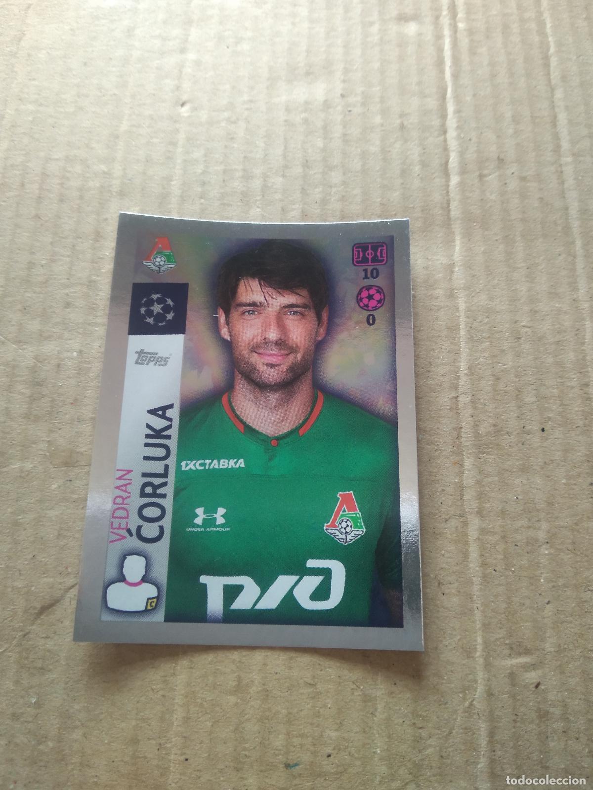 Fu&szlig;ball-Sticker: 294 VEDRAN CORLUKA LOKOMOTIV MOSCU CROMO FUTBOL TOPPS 19-20 UEFA CHAMPIONS LEAGUE 2019-2020