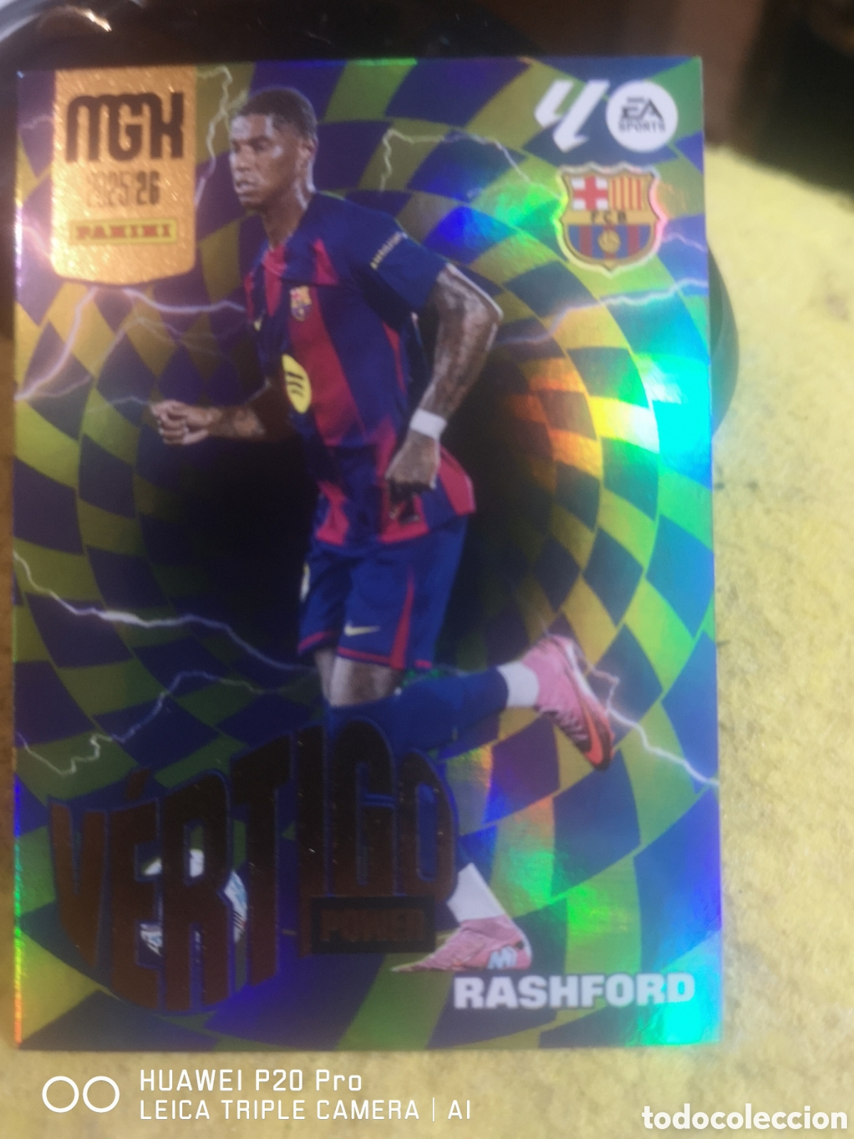 Cromos de F&uacute;tbol: MEGACRACKS 2025 2026 VERTIGO POWER RASHFORD - P509