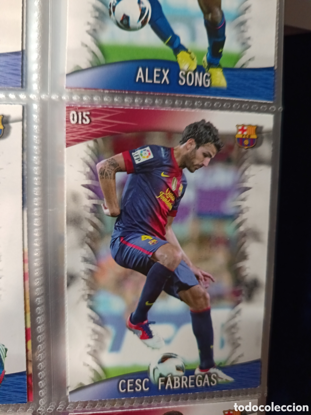 Fu&szlig;ball-Sticker: 15 Cesc mundicromo Quiz Game 13/14