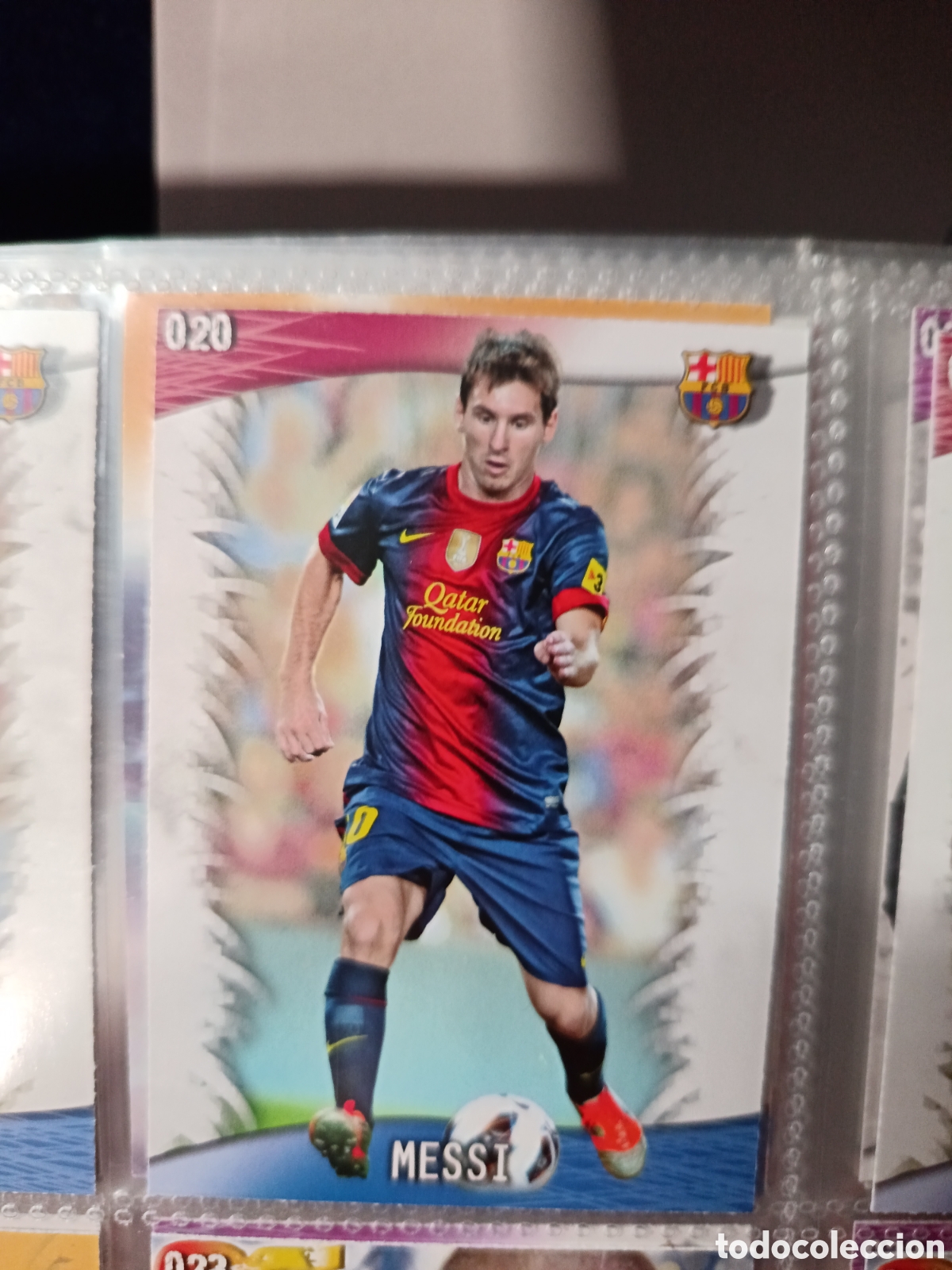 Cromos de F&uacute;tbol: 20 Messi mundicromo Quiz Game 13/14