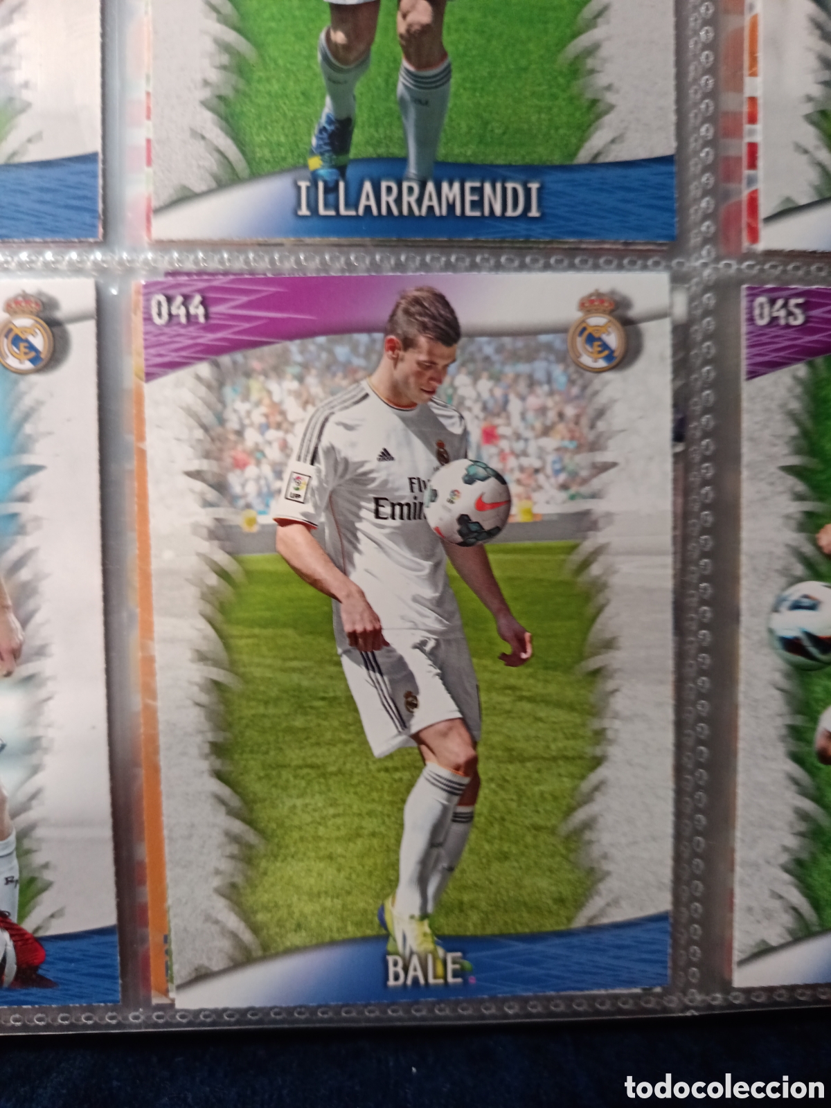 Cromos de F&uacute;tbol: 44 Bale mundicromo Quiz Game 13/14