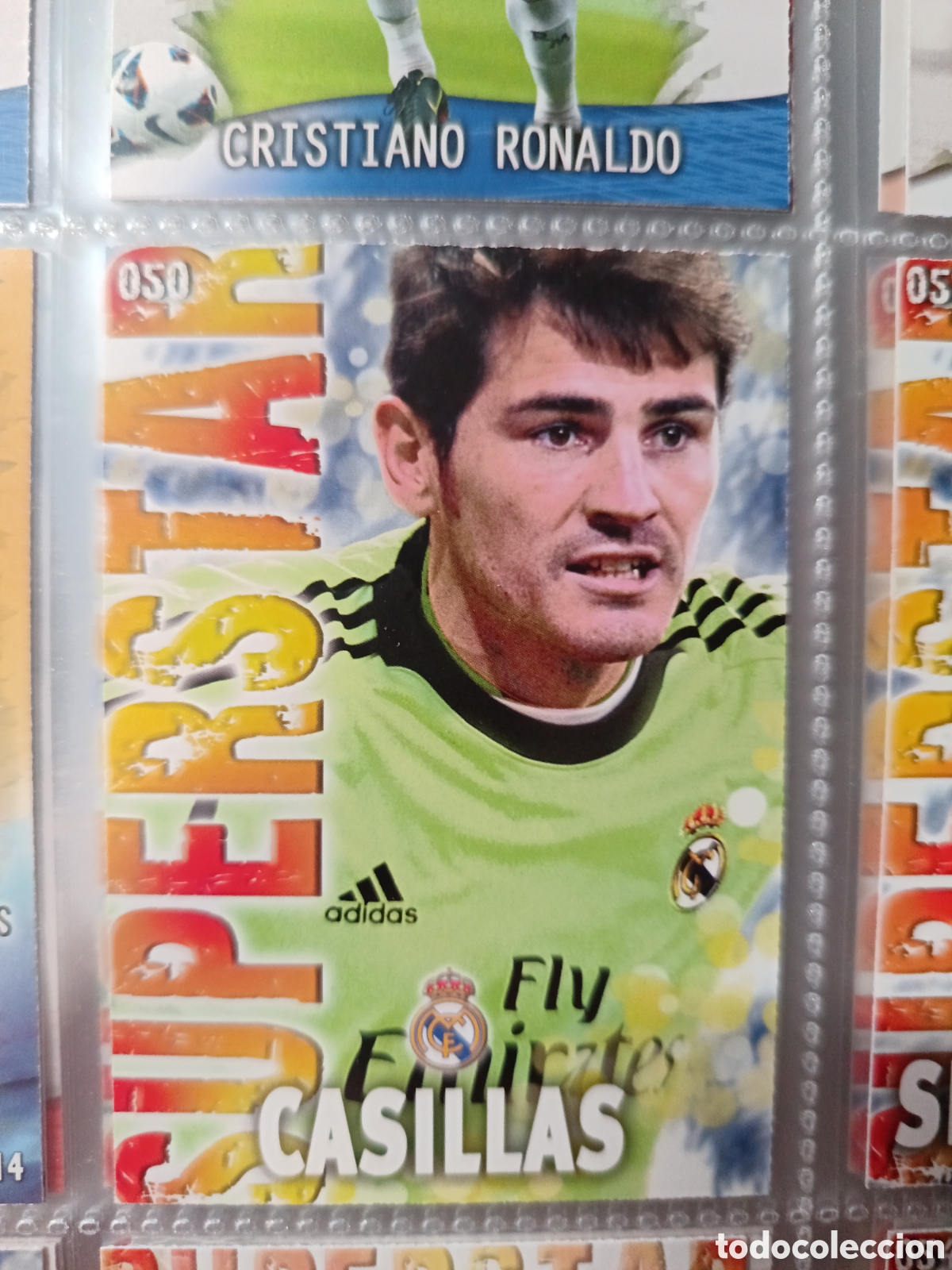 Cromos de F&uacute;tbol: 50 Casillas Mate mundicromo Quiz Game 13/14