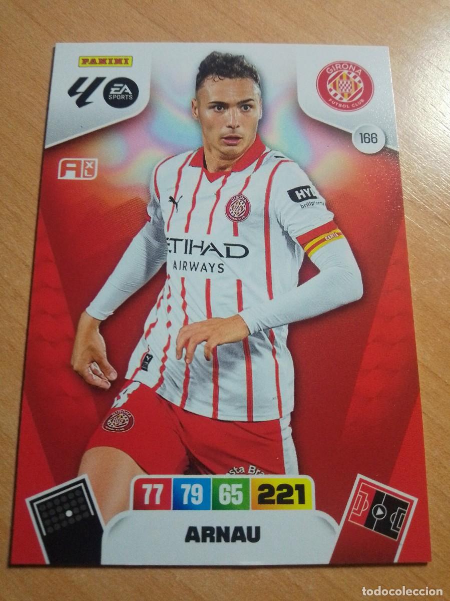 Cromos de F&uacute;tbol: 166 ARNAU DEL GIRONA 25 26 ADRENALYN XL 2025 2026
