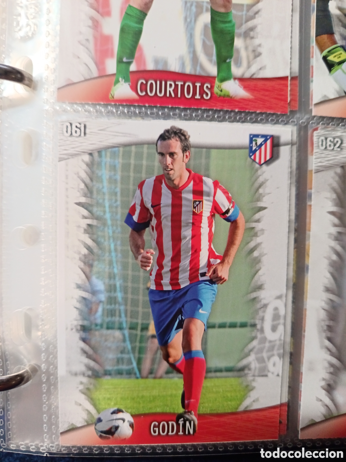 Cromos de F&uacute;tbol: 61 Godin mundicromo Quiz Game 13/14