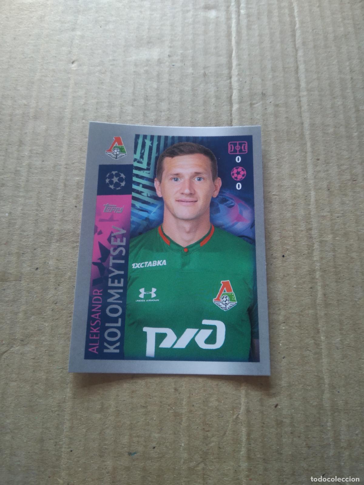 Cromos de F&uacute;tbol: 302 KOLOMEYTSEV LOKOMOTIV MOSCU CROMO FUTBOL TOPPS 19-20 UEFA CHAMPIONS LEAGUE 2019-2020