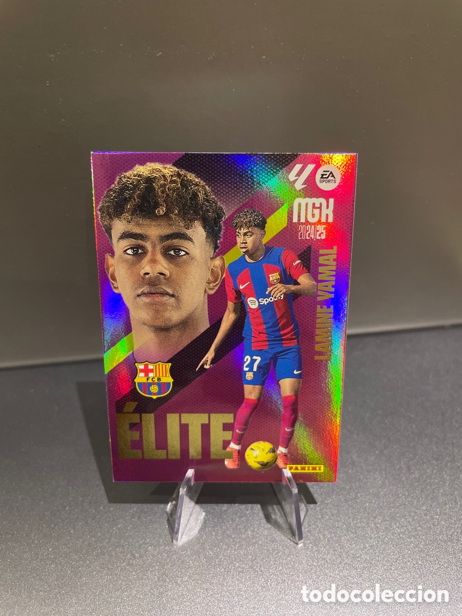 Football Stickers: Lamine Yamal 7 Elite Panini MGK 2024-25 FC Barcelona