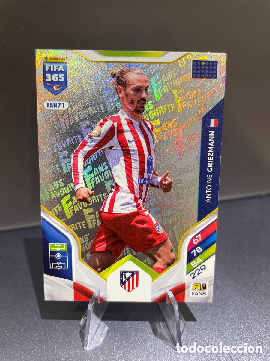 Cromos de F&uacute;tbol: Griezmann FAN71 Fans Favourite Panini Adrenalyn FIFA 365 2025-26 Atletico de Madrid