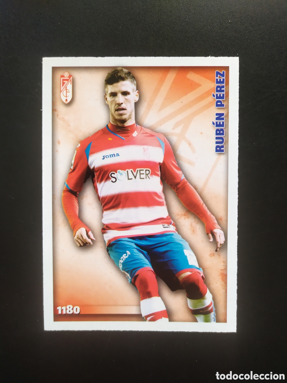 Cromos de F&uacute;tbol: Mundicromo fichas Liga 2014 2015 14 15 Rub&eacute;n P&eacute;rez n&deg; 1180 Granada