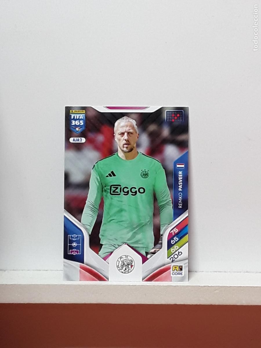 Cromos de F&uacute;tbol: FIFA 365 ADRENALYN 2025 2026 25 26 ALBUM PANINI LIGA N AJA2 AJA 2 AJAX REMKO PASVEER