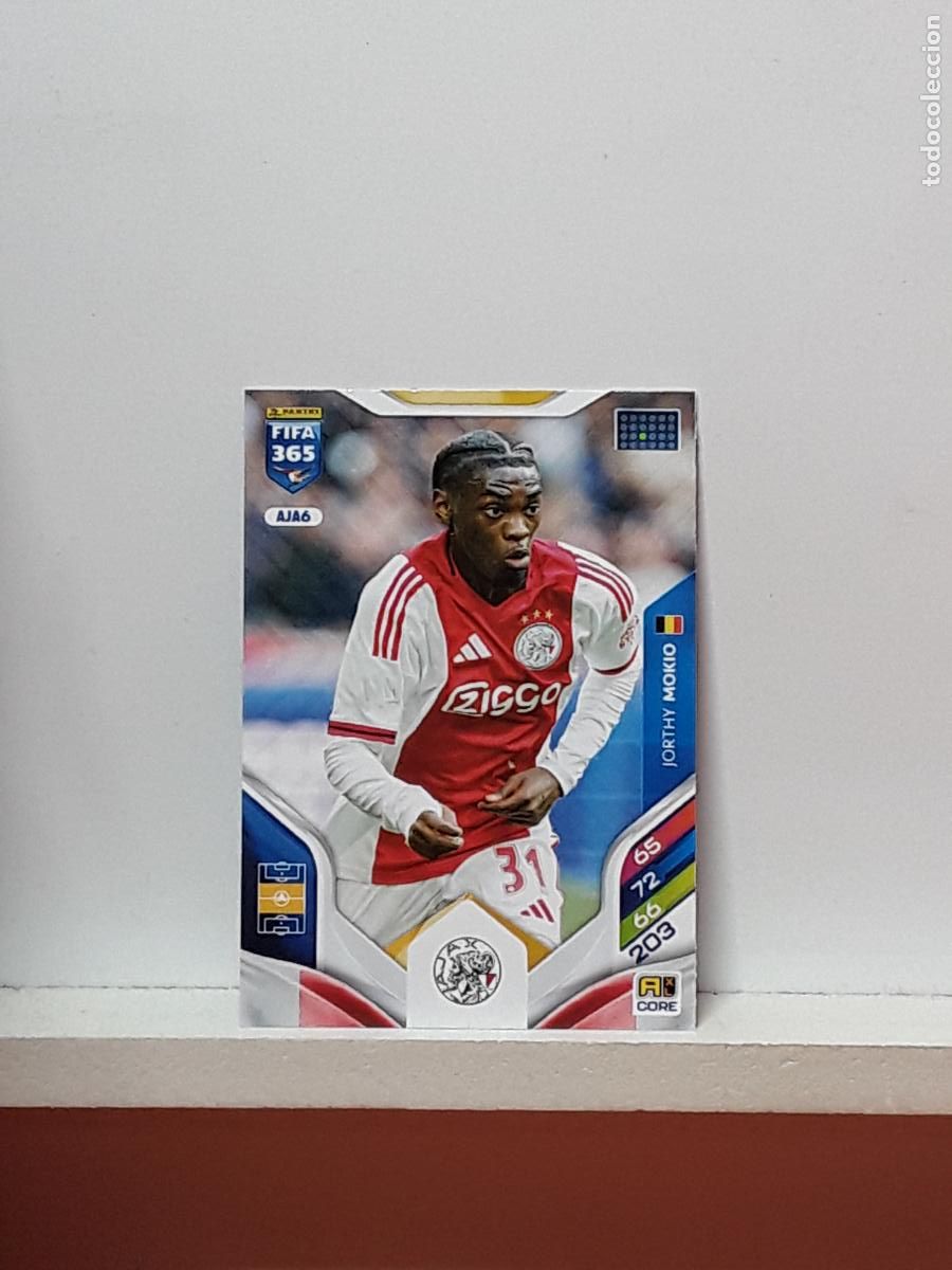 Cromos de F&uacute;tbol: FIFA 365 ADRENALYN 2025 2026 25 26 ALBUM PANINI LIGA N AJA6 AJA 6 AJAX JORTHY MAKIO
