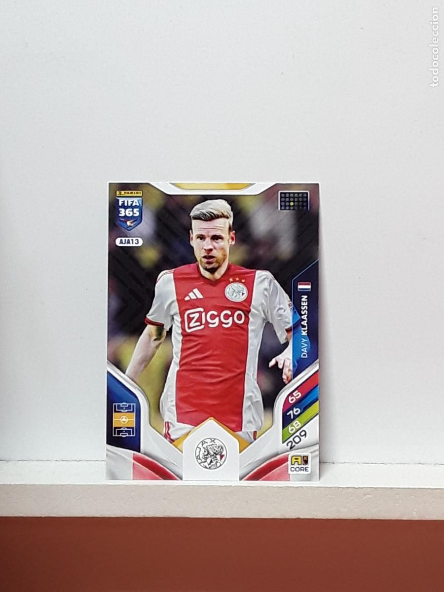Cromos de F&uacute;tbol: FIFA 365 ADRENALYN 2025 2026 25 26 ALBUM PANINI LIGA N AJA13 AJA 13 AJAX DAVY KLAASSEN
