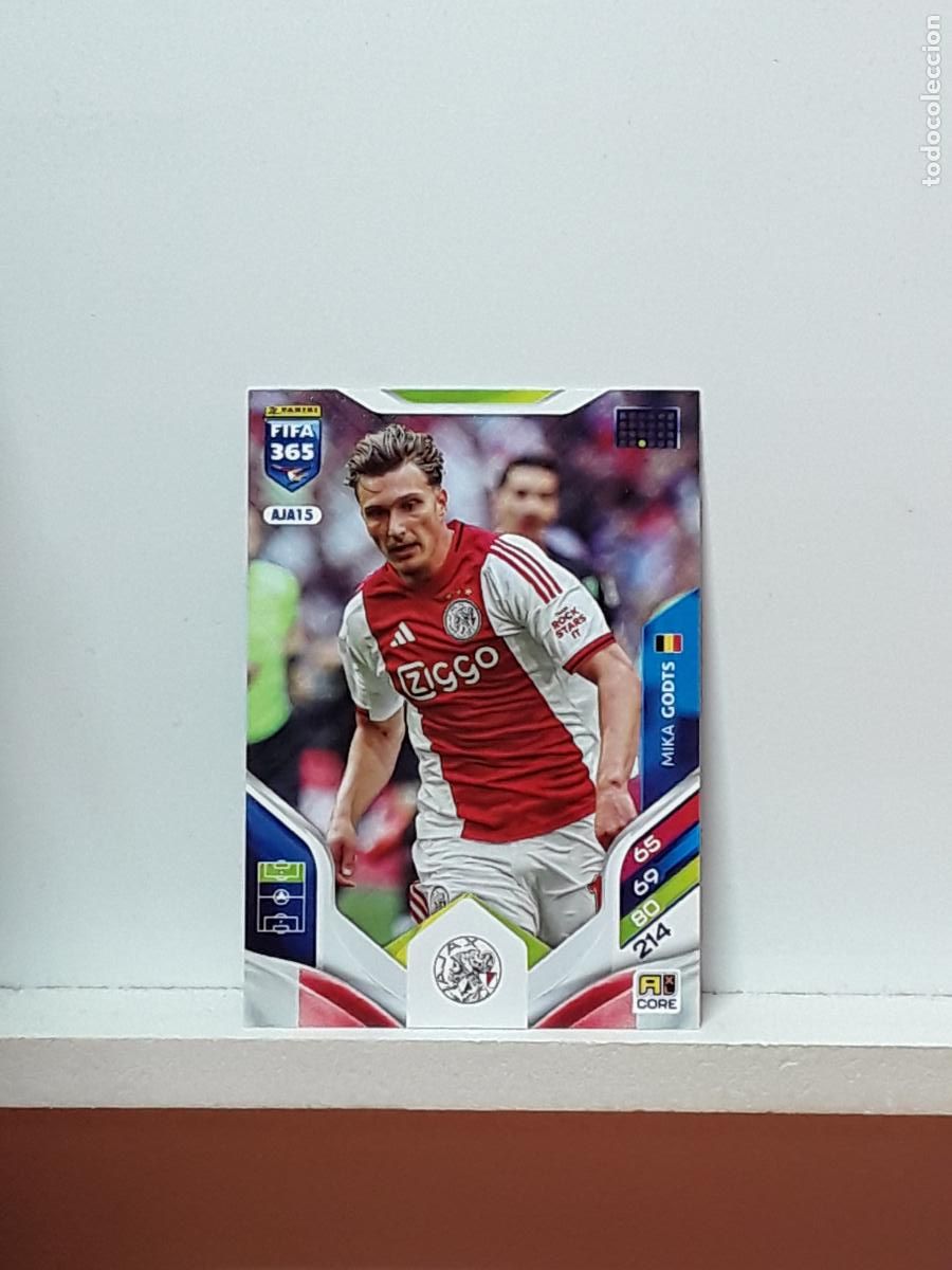 Cromos de F&uacute;tbol: FIFA 365 ADRENALYN 2025 2026 25 26 ALBUM PANINI LIGA N AJA15 AJA 15 AJAX MIKA GODTS