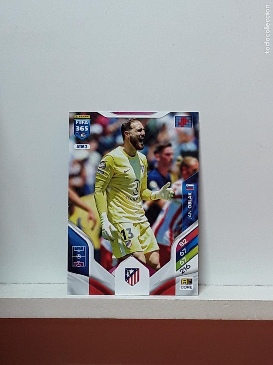 Cromos de Futebol: FIFA 365 ADRENALYN 2025 2026 25 26 ALBUM PANINI LIGA N ATM2 ATM 2 ATLETICO MADRID JAN OBLAK