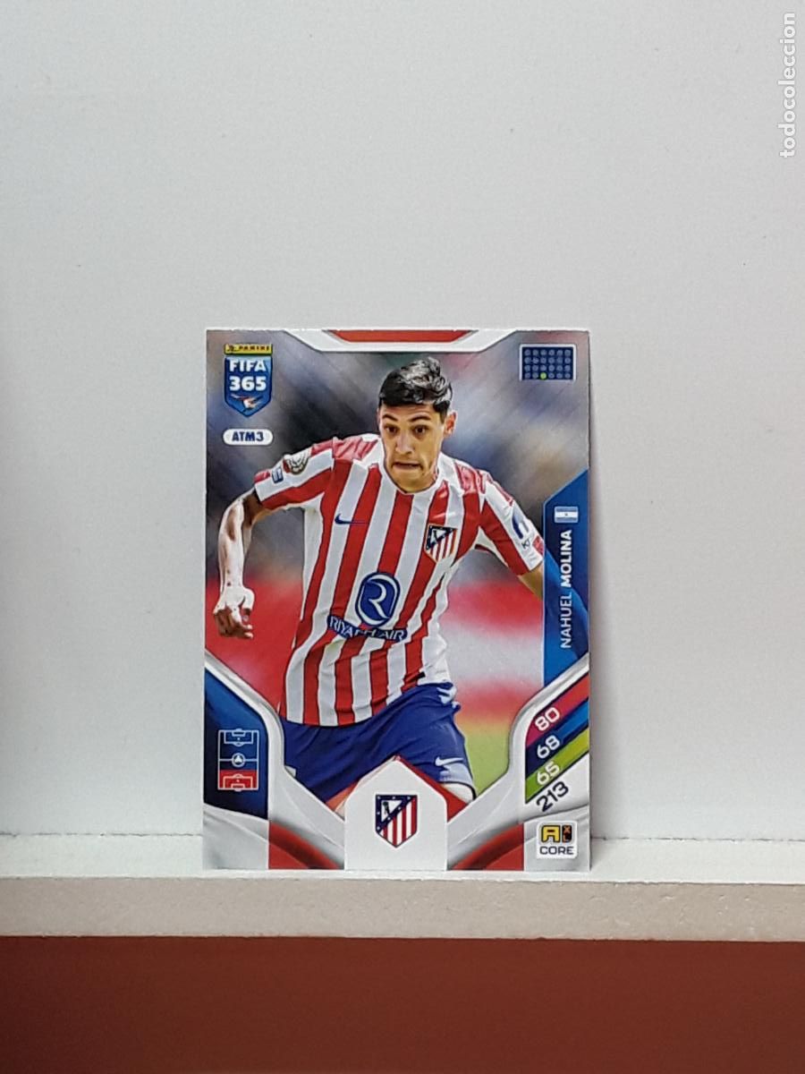 Cromos de Futebol: FIFA 365 ADRENALYN 2025 2026 25 26 ALBUM PANINI LIGA N ATM3 ATM 3 ATLETICO MADRID NAHUEL MOLINA