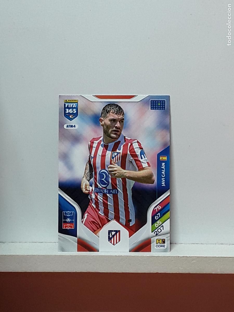 Cromos de Futebol: FIFA 365 ADRENALYN 2025 2026 25 26 ALBUM PANINI LIGA N ATM4 ATM 4 ATLETICO MADRID JAVI GALAN