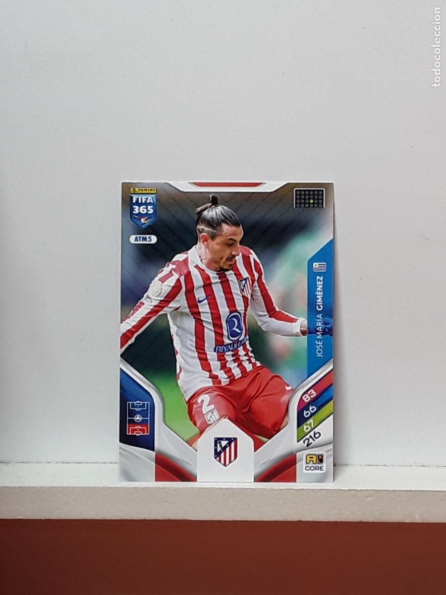 Cromos de Futebol: FIFA 365 ADRENALYN 2025 2026 25 26 ALBUM PANINI LIGA N ATM5 ATM 5 ATLETICO MADRID JOSE MARIA GIMENEZ