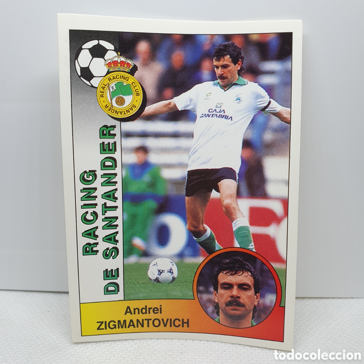 Cromos de F&uacute;tbol: ⚽️ CROMO DE FUTBOL ZIGMANTOVICH RACING DE SANTANDER LIGA 94-95 BAR&Ccedil;A PANINI ALBUM - ESTAMPAS ADHESIV