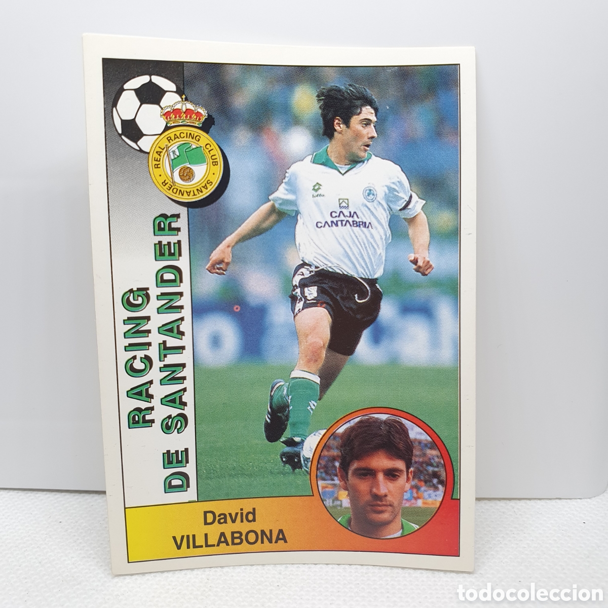 Cromos de F&uacute;tbol: ⚽️ CROMO DE FUTBOL VILLABONA RACING DE SANTANDER LIGA 94-95 BAR&Ccedil;A PANINI ALBUM - ESTAMPAS ADHESIVAS