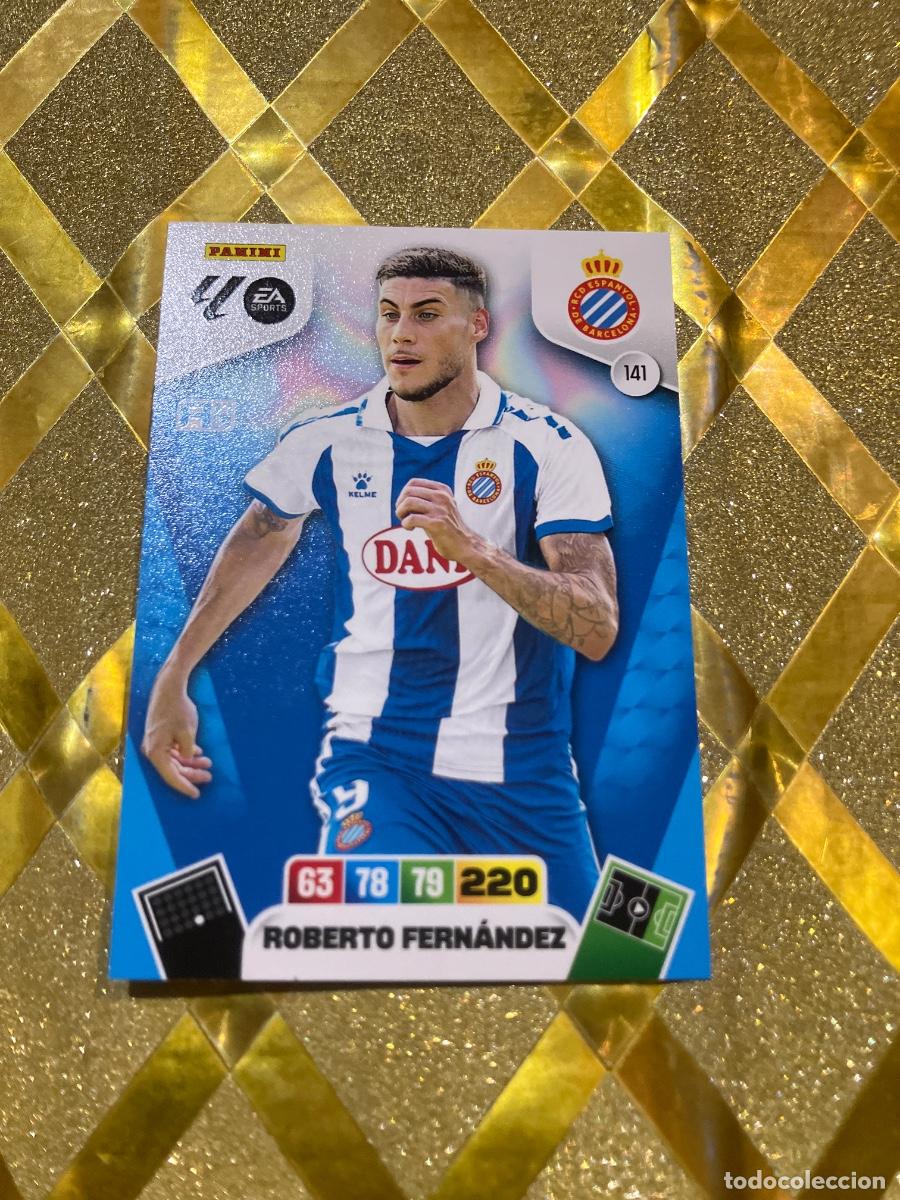 Cromos de f&uacute;tbol: CROMO DE FUTBOL NUMERO 141 ROBERTO FERNANDEZ ESPANYOL ESPA&Ntilde;OL ADRENALYN XL 2025 2026 PANINI !