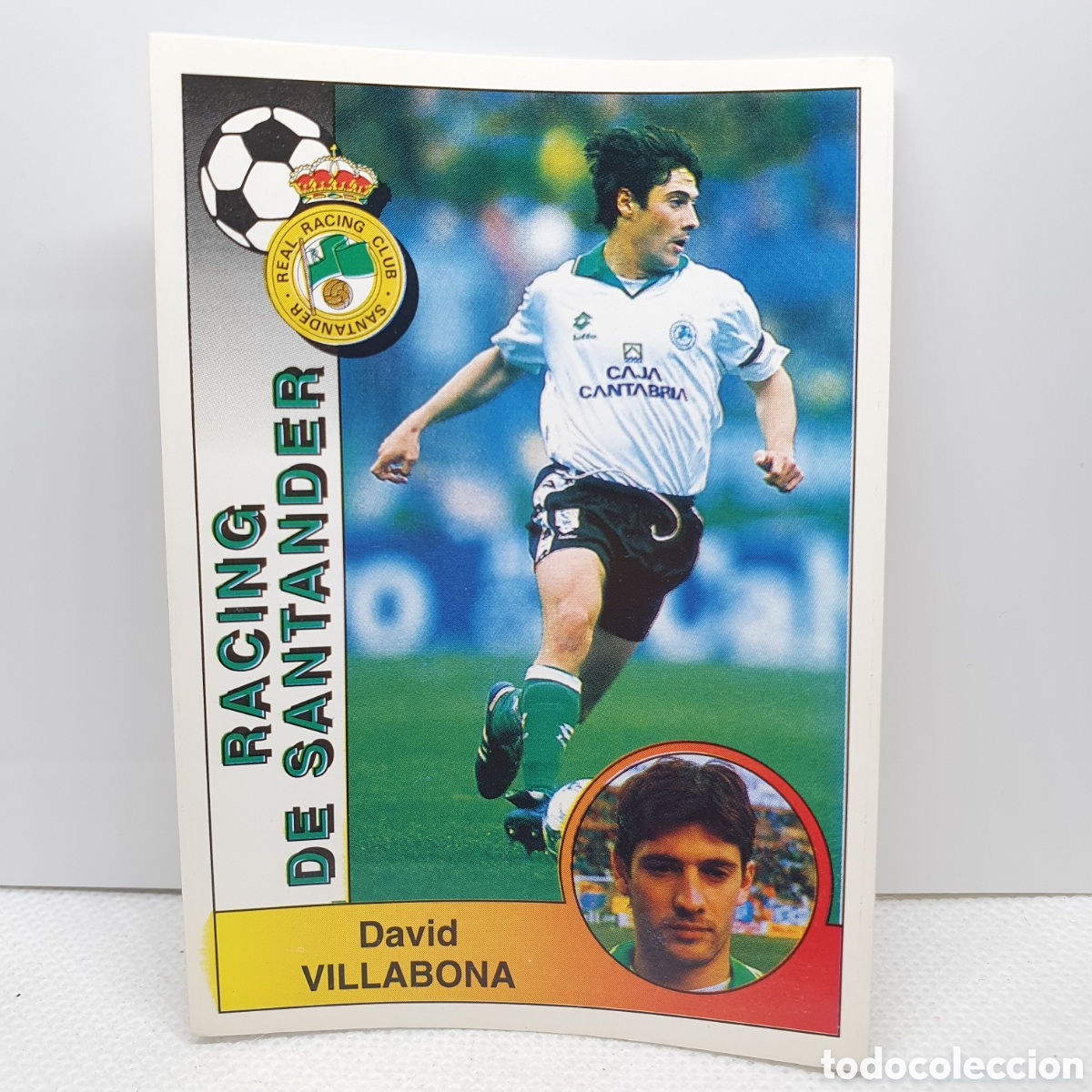 Cromos de F&uacute;tbol: ⚽️ CROMO DE FUTBOL VILLABONA RACING DE SANTANDER LIGA 94-95 BAR&Ccedil;A PANINI ALBUM - ESTAMPAS ADHESIVAS