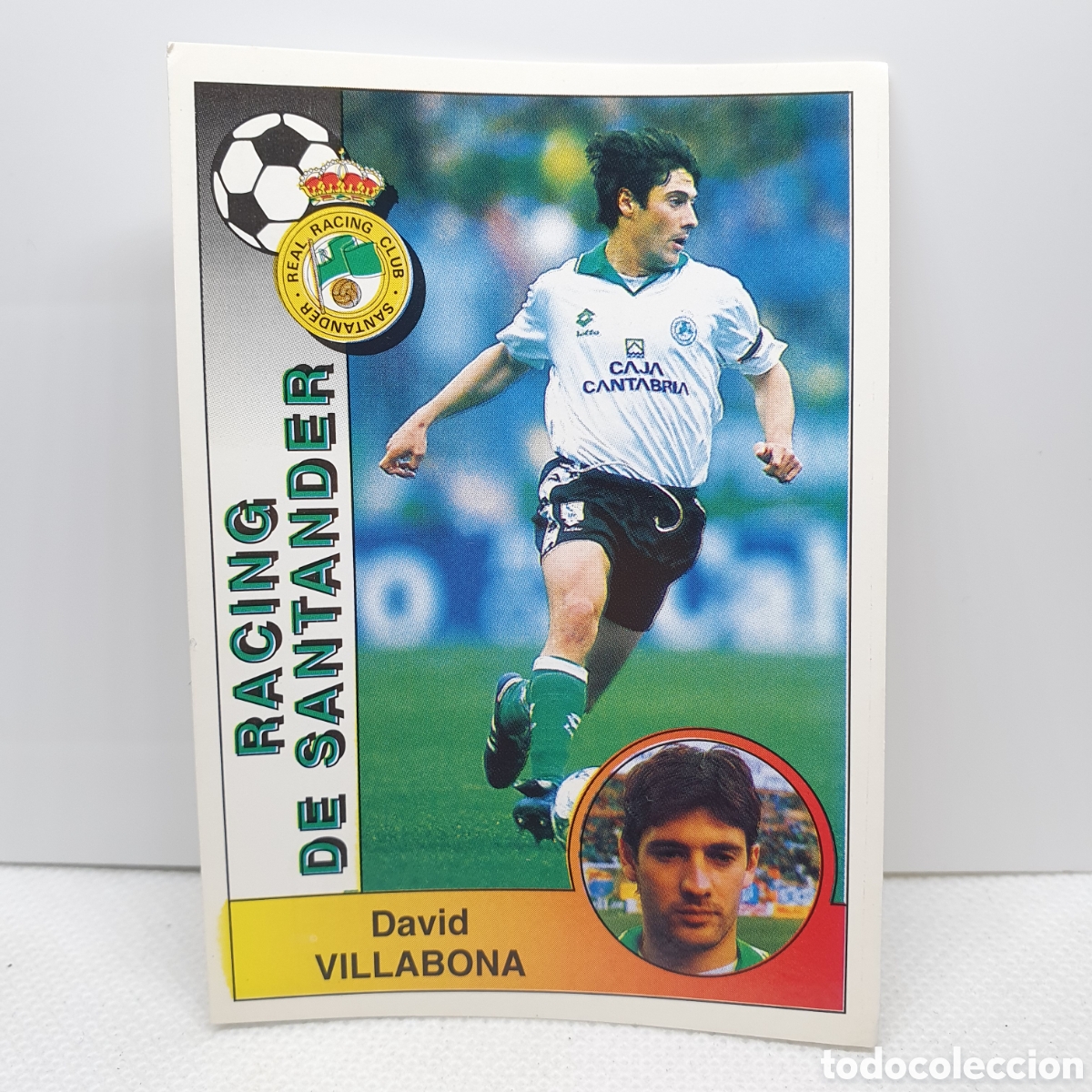 Cromos de F&uacute;tbol: ⚽️ CROMO DE FUTBOL VILLABONA RACING DE SANTANDER LIGA 94-95 BAR&Ccedil;A PANINI ALBUM - ESTAMPAS ADHESIVAS
