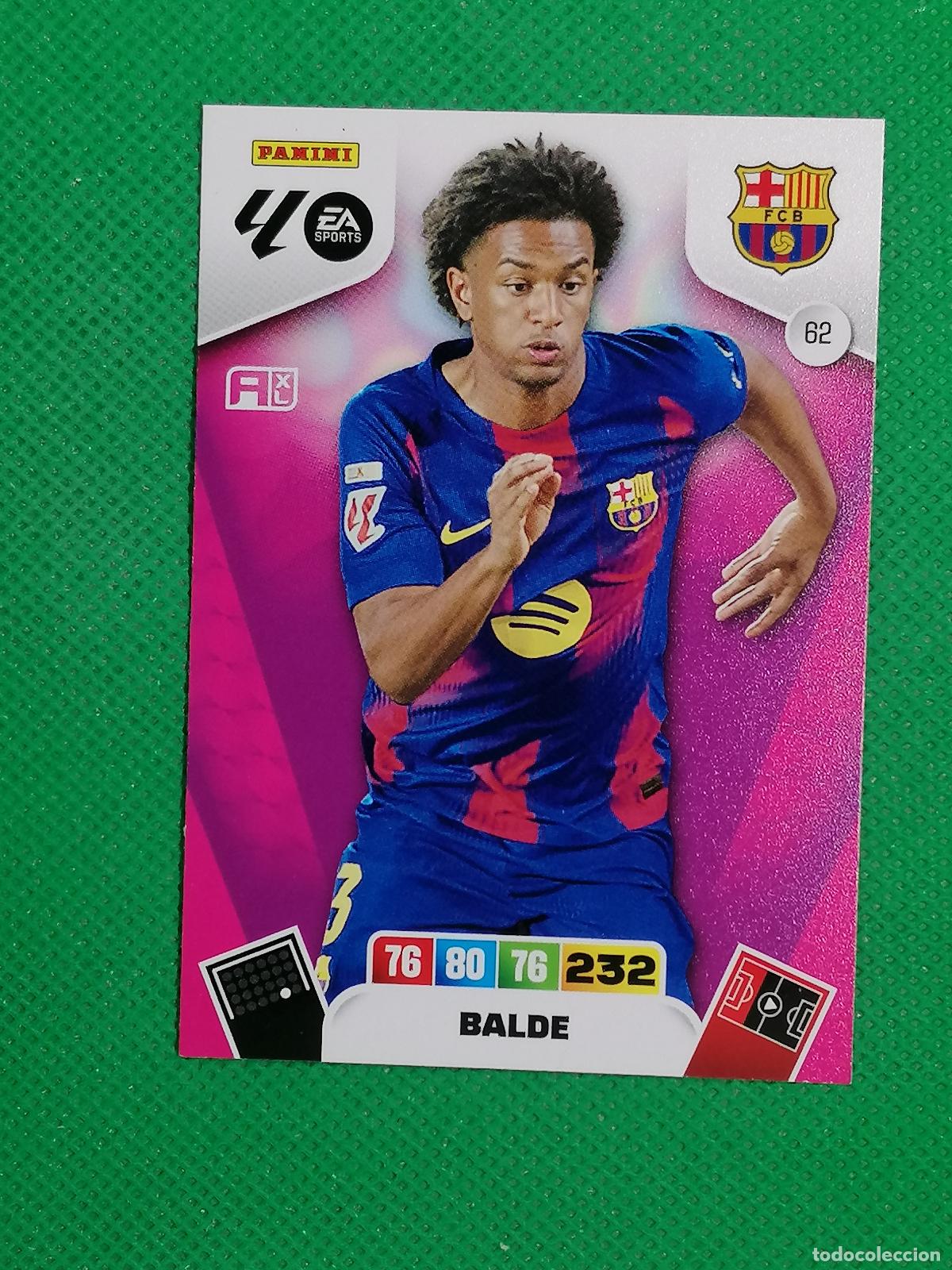 Cromos de F&uacute;tbol: 62 BALDE BARCELONA ⚽ LIGA ADRENALYN XL 2025 2026 25 26 ⚽