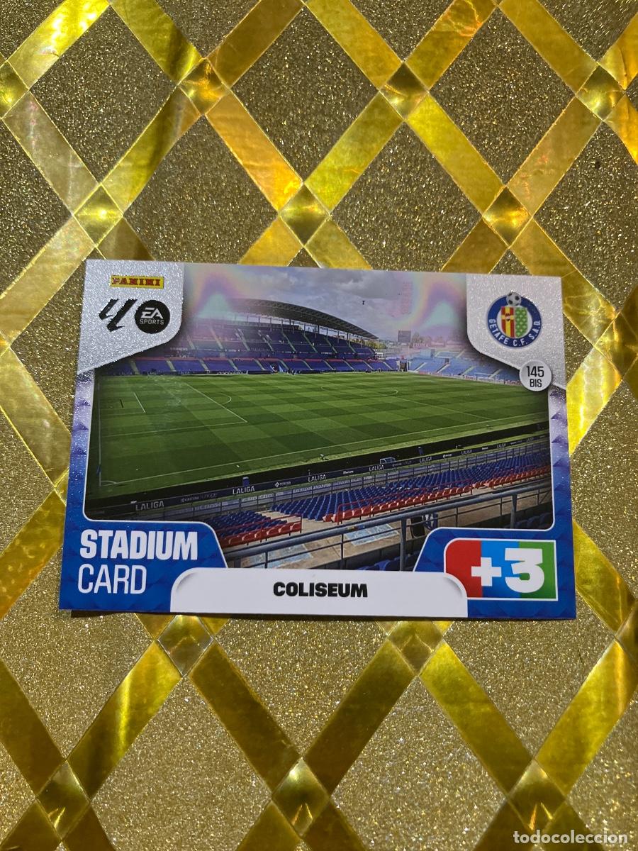 Cromos de F&uacute;tbol: CROMO DE FUTBOL NUMERO 145 BIS ESTADIO DEL GETAFE ADRENALYN XL 2025 2026 PANINI !