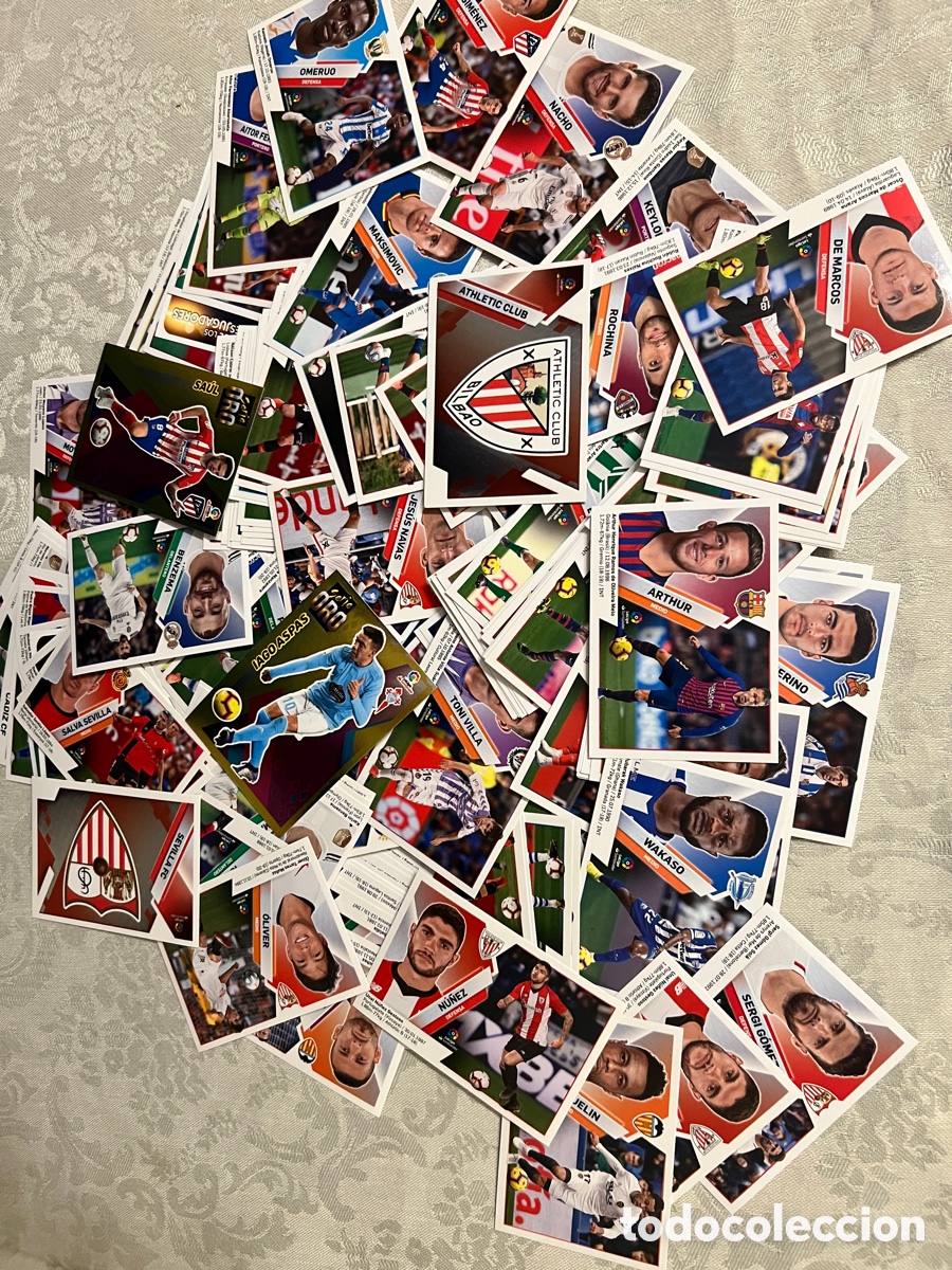 Cromos de Futebol: LOTE DE 150 CROMOS EDICIONES ESTE 19-20 TODOS DISTINTOS CON 6 FICHAJES, SERIES ORO, ESCUDOS