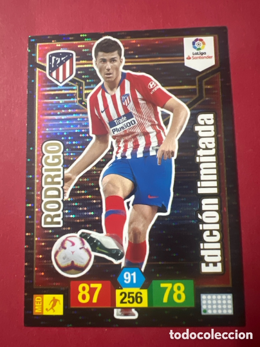Cromos de F&uacute;tbol: E1205. ADRENALYN XL 2018 2019 - 18 19 EDICION LIMITADA RODRIGO ATL&Eacute;TICO MADRID