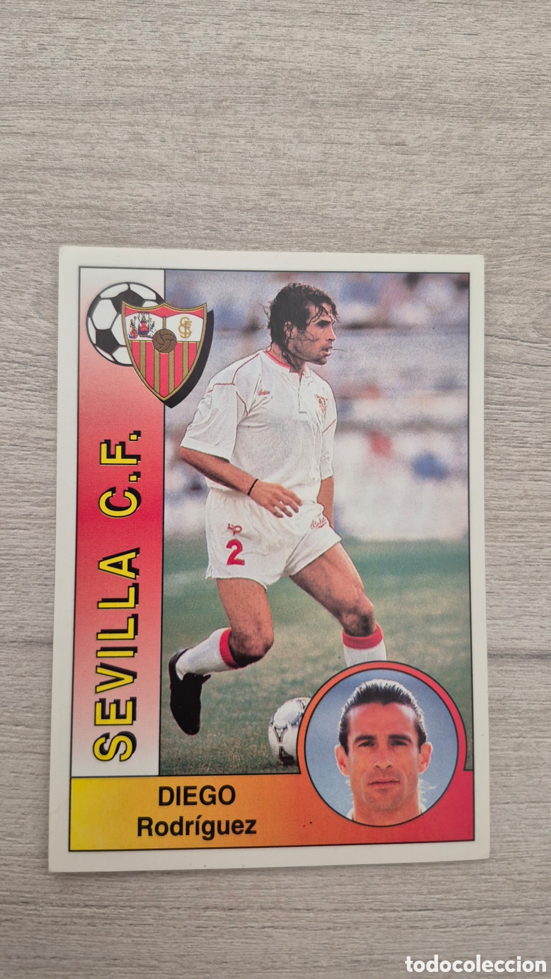 Cromos de F&uacute;tbol: N&deg;241 Sevilla Diego Liga 94/95 Panini