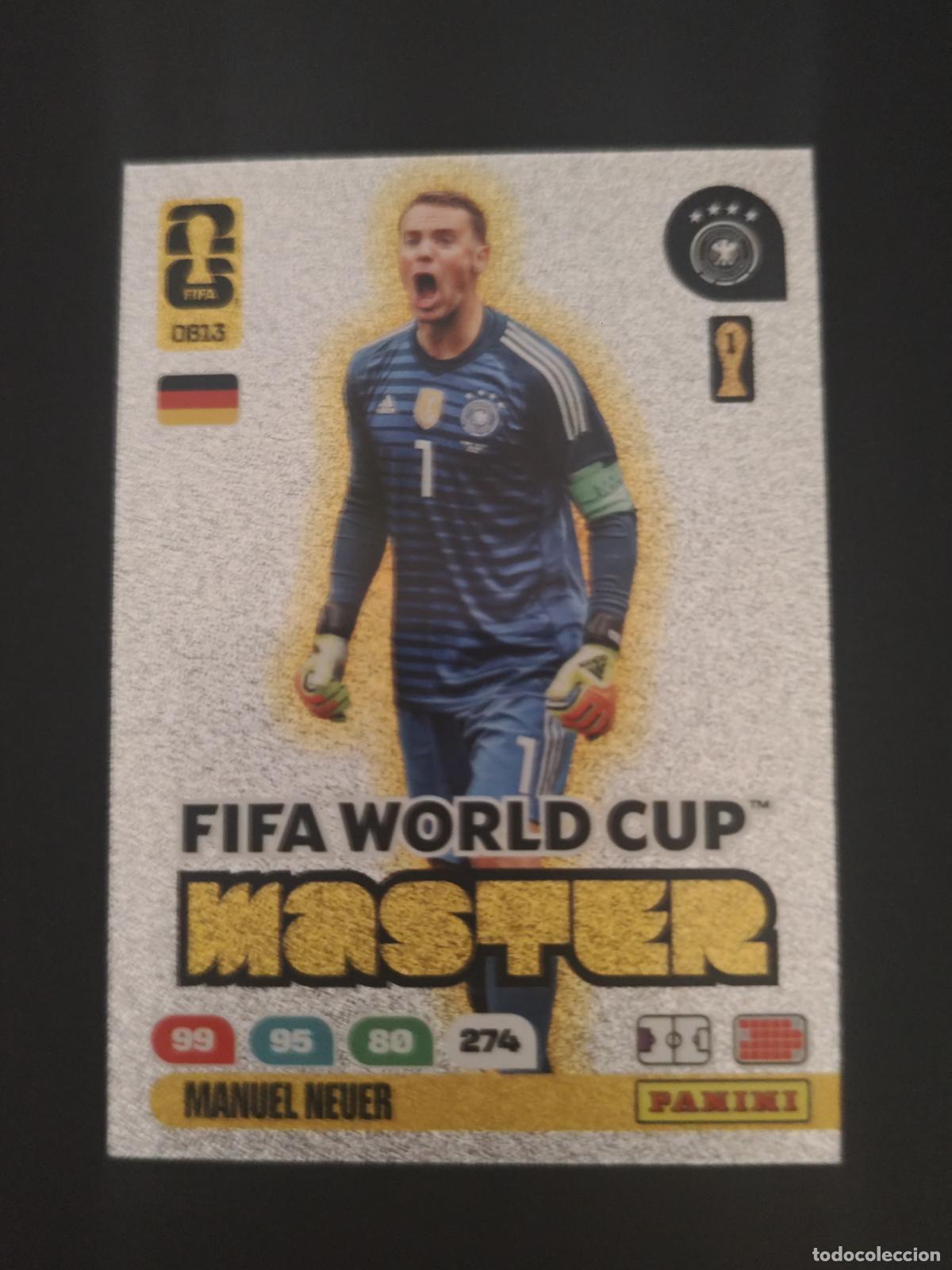 Figurine di Calcio: DB13 MANUEL NEUER ALEMANIA MASTER ADRENALYN MUNDIAL FIFA WORLD CUP 2026 PANINI