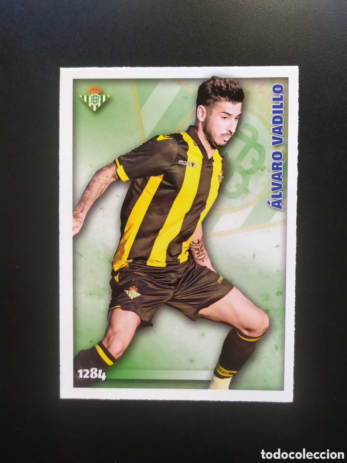Football Stickers: Mundicromo fichas Liga 2014 2015 14 15 Alvaro Vadillo n&deg; 1284 Real Betis