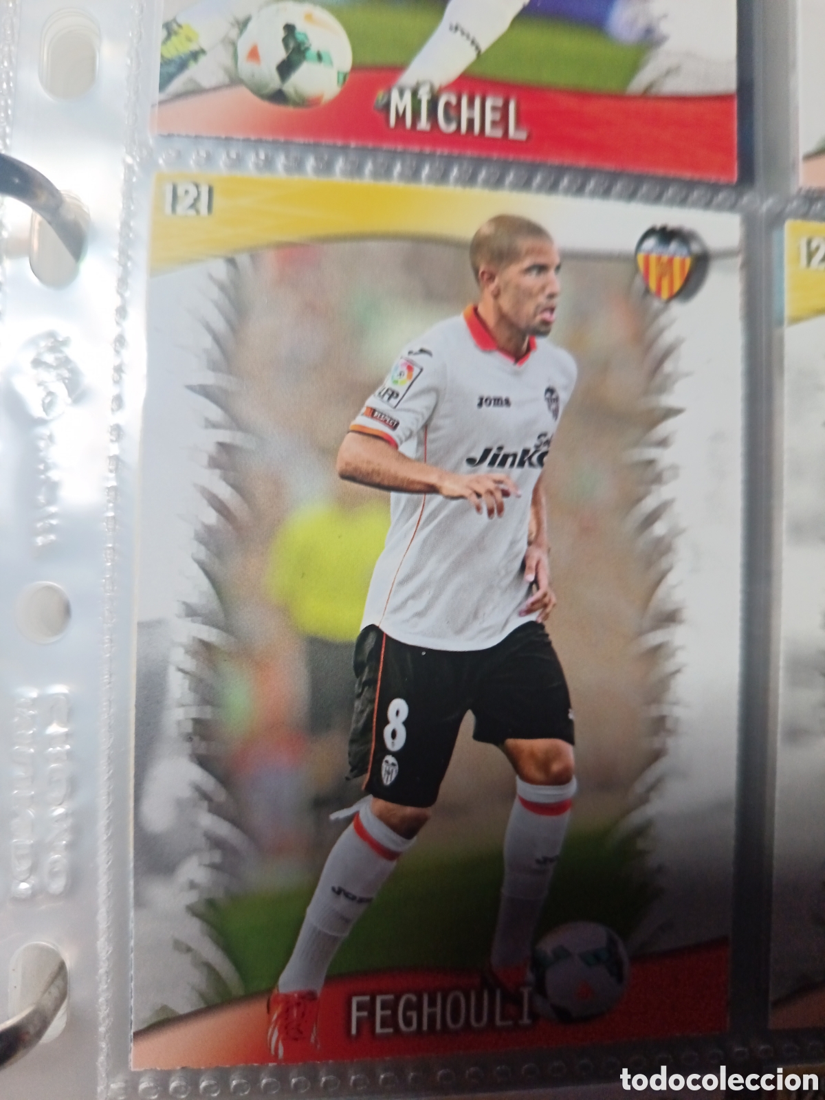 Cromos de F&uacute;tbol: 121 Feghouli mundicromo Quiz Game 13/14