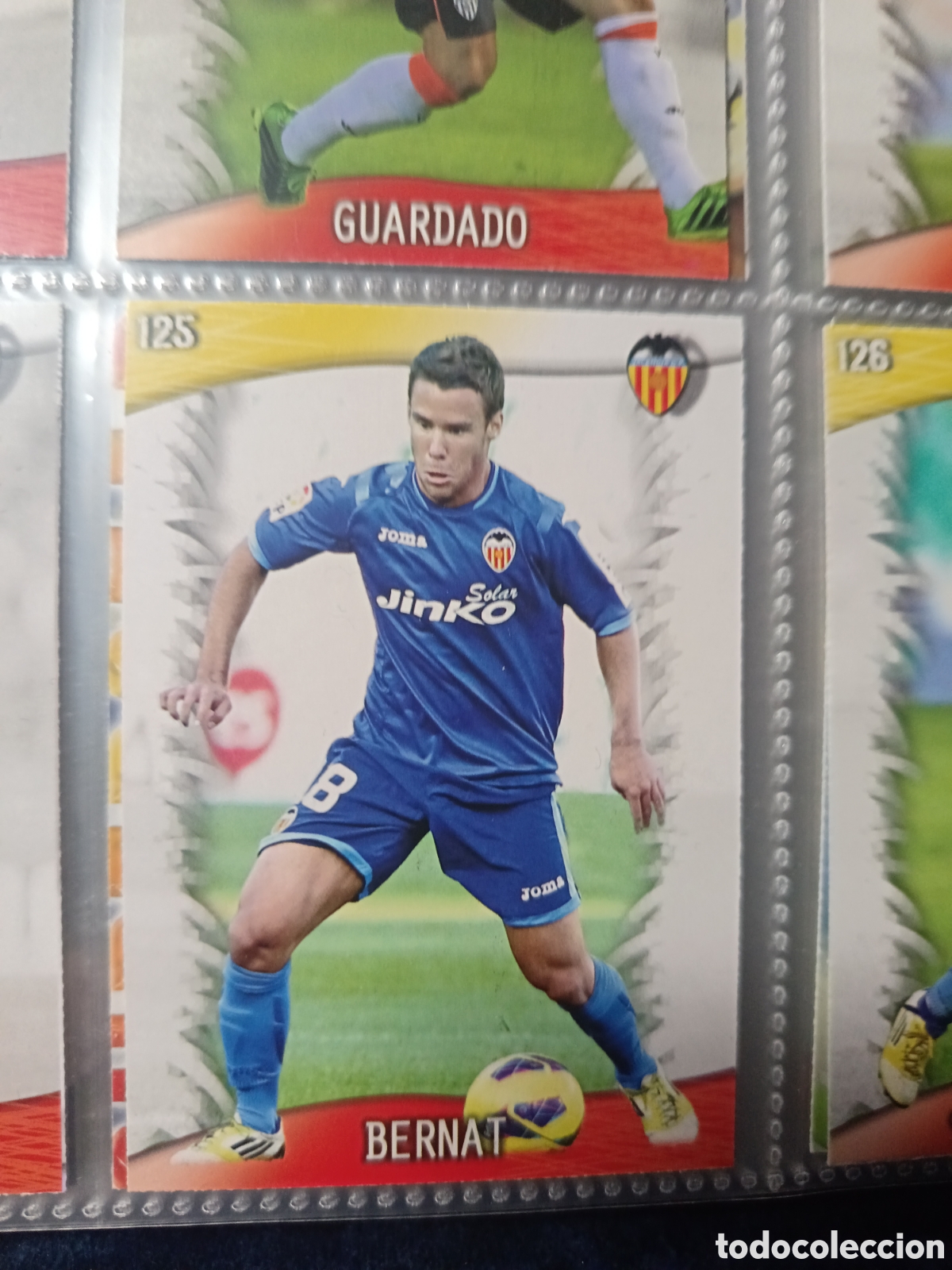 Cromos de F&uacute;tbol: 125 Bernat mundicromo Quiz Game 13/14