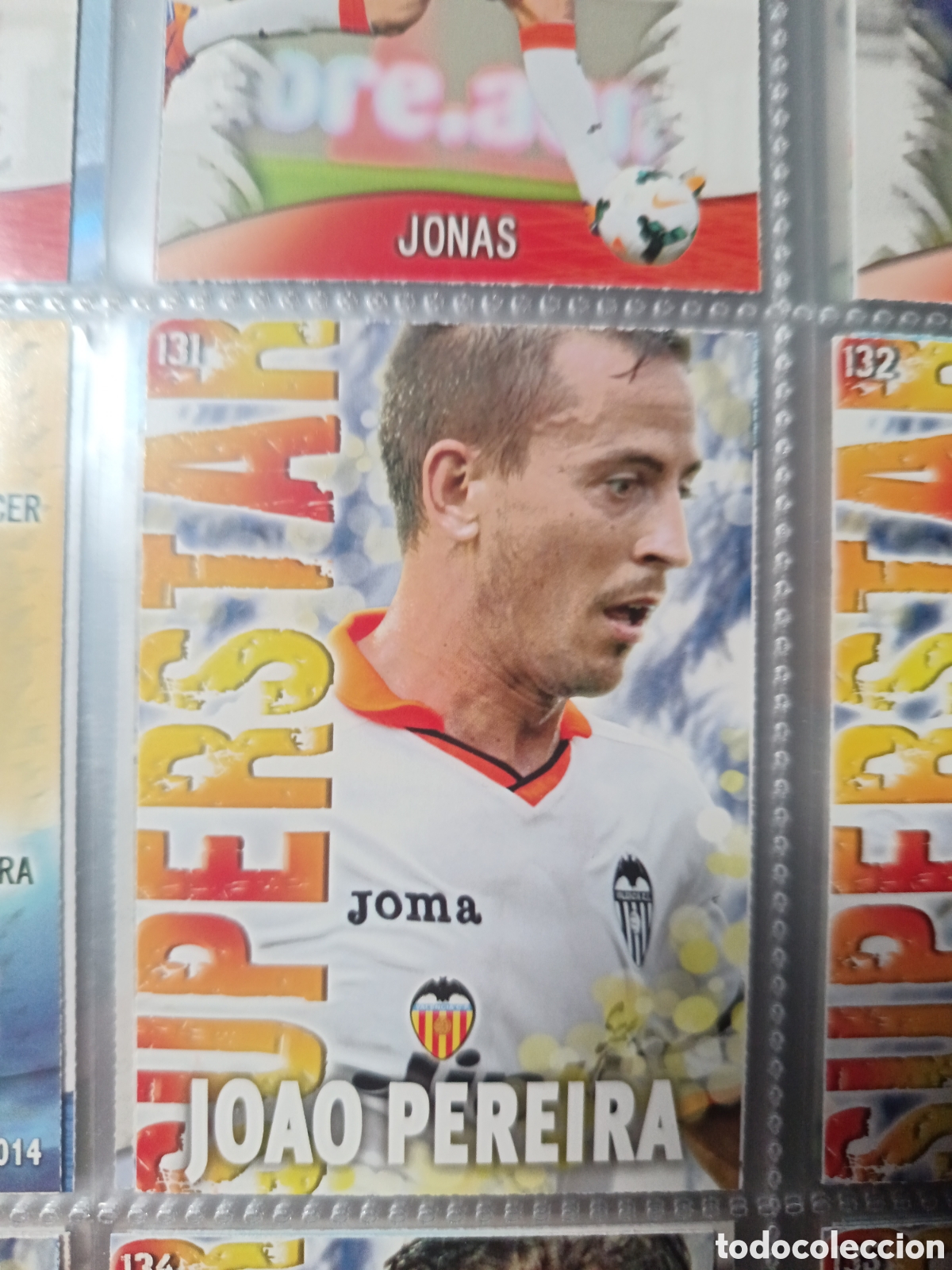 Fu&szlig;ball-Sticker: 131 Joao Mate mundicromo Quiz Game 13/14