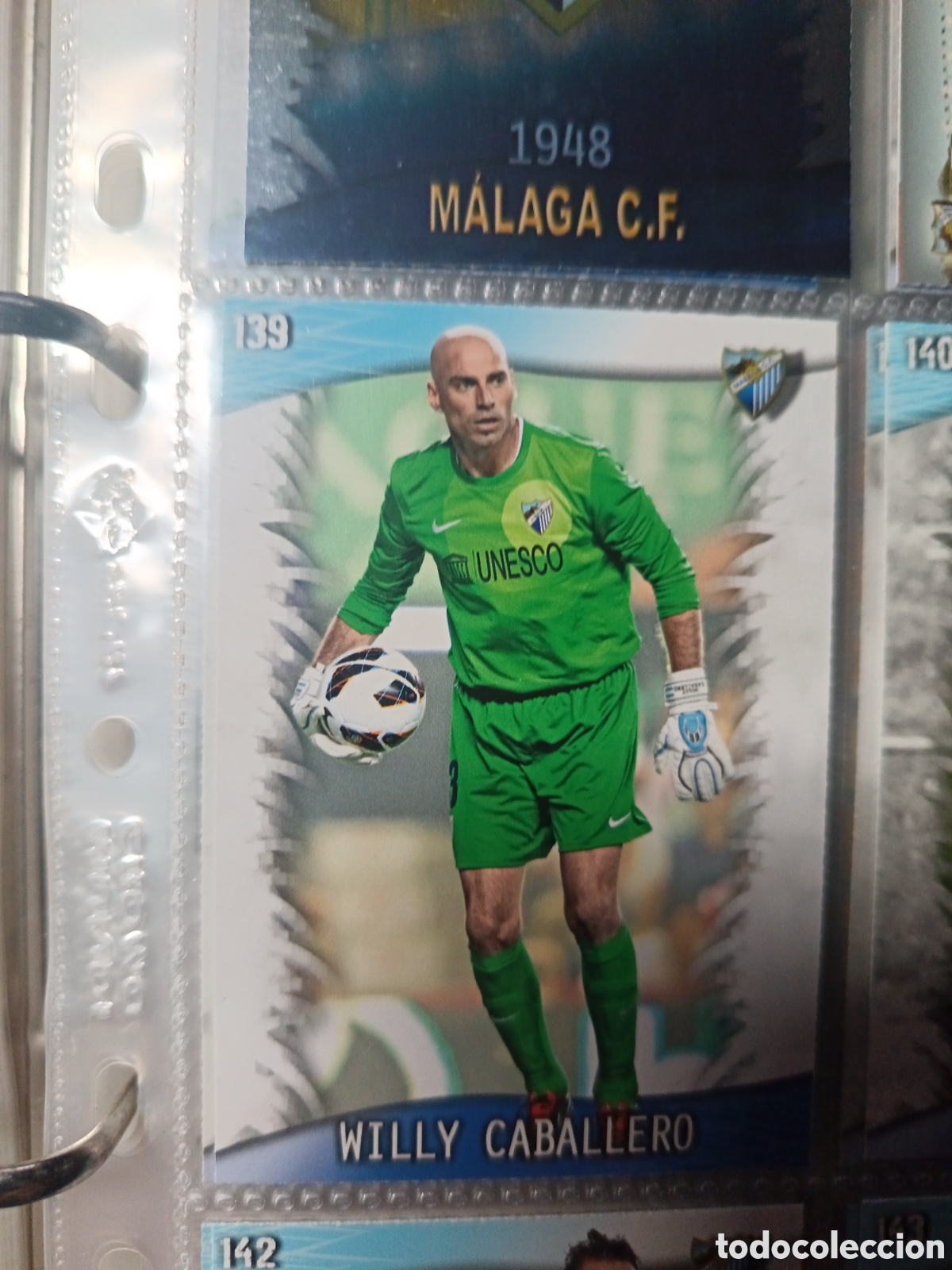 Cromos de F&uacute;tbol: 139 Willy mundicromo Quiz Game 13/14