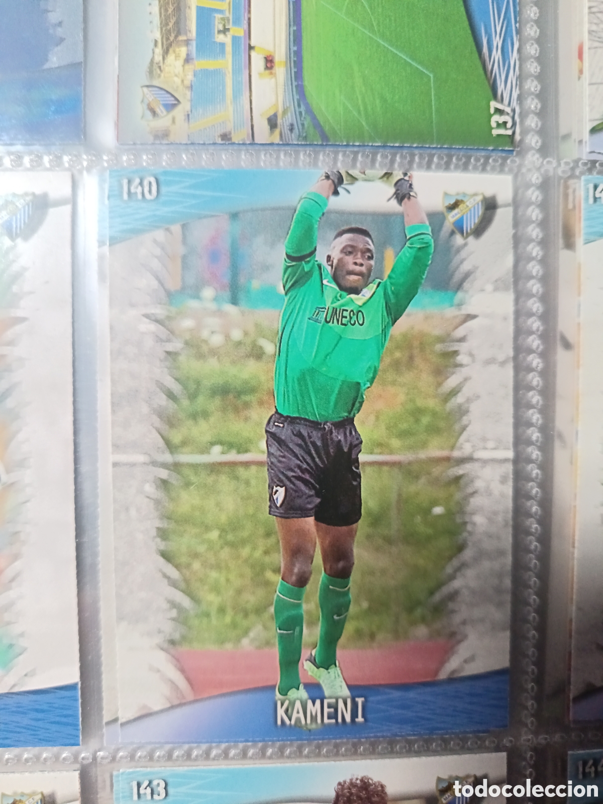 Cromos de F&uacute;tbol: 140 Kameni mundicromo Quiz Game 13/14