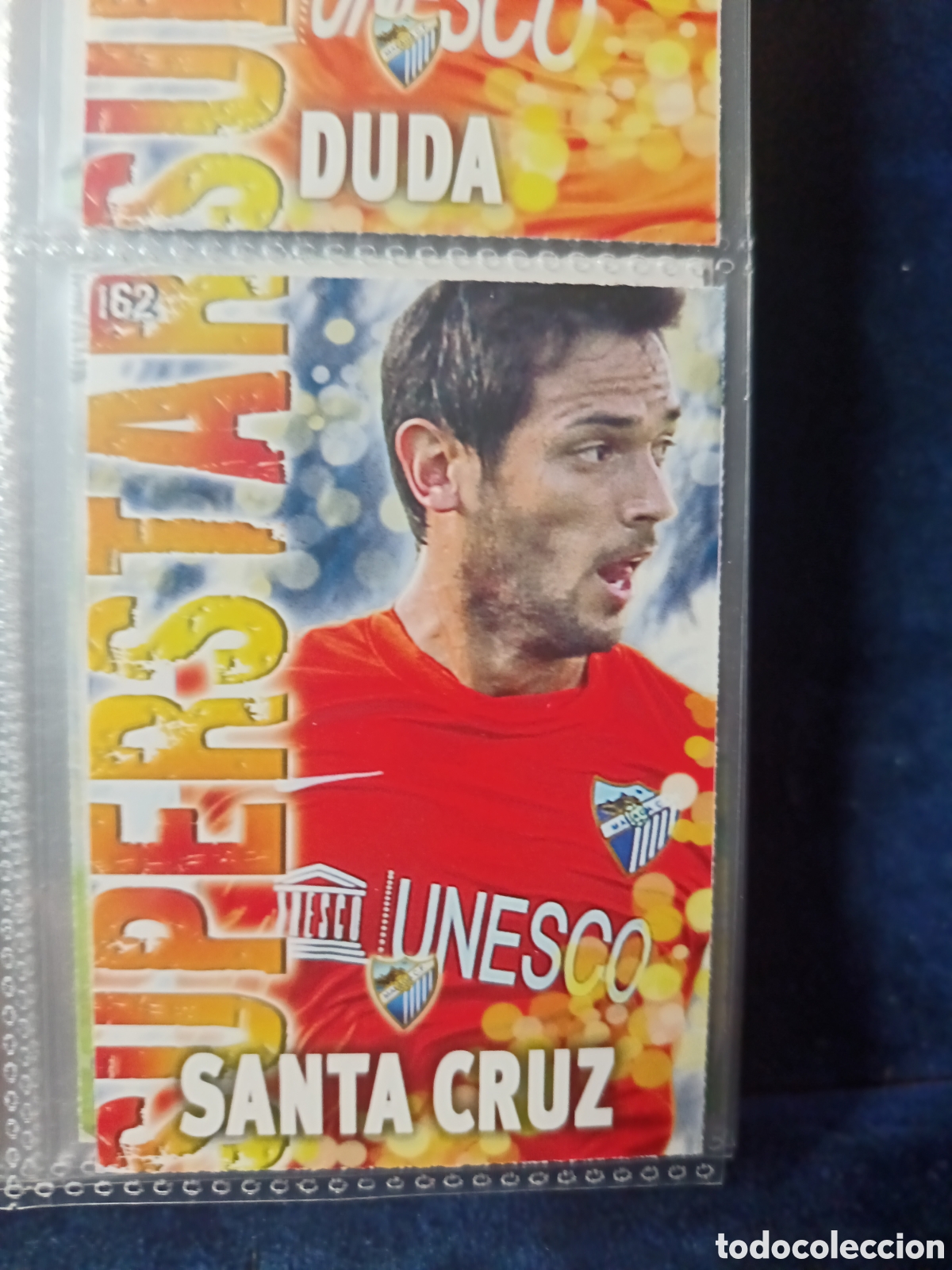 Cromos de F&uacute;tbol: 162 Santa Cruz mate mundicromo Quiz Game 13/14
