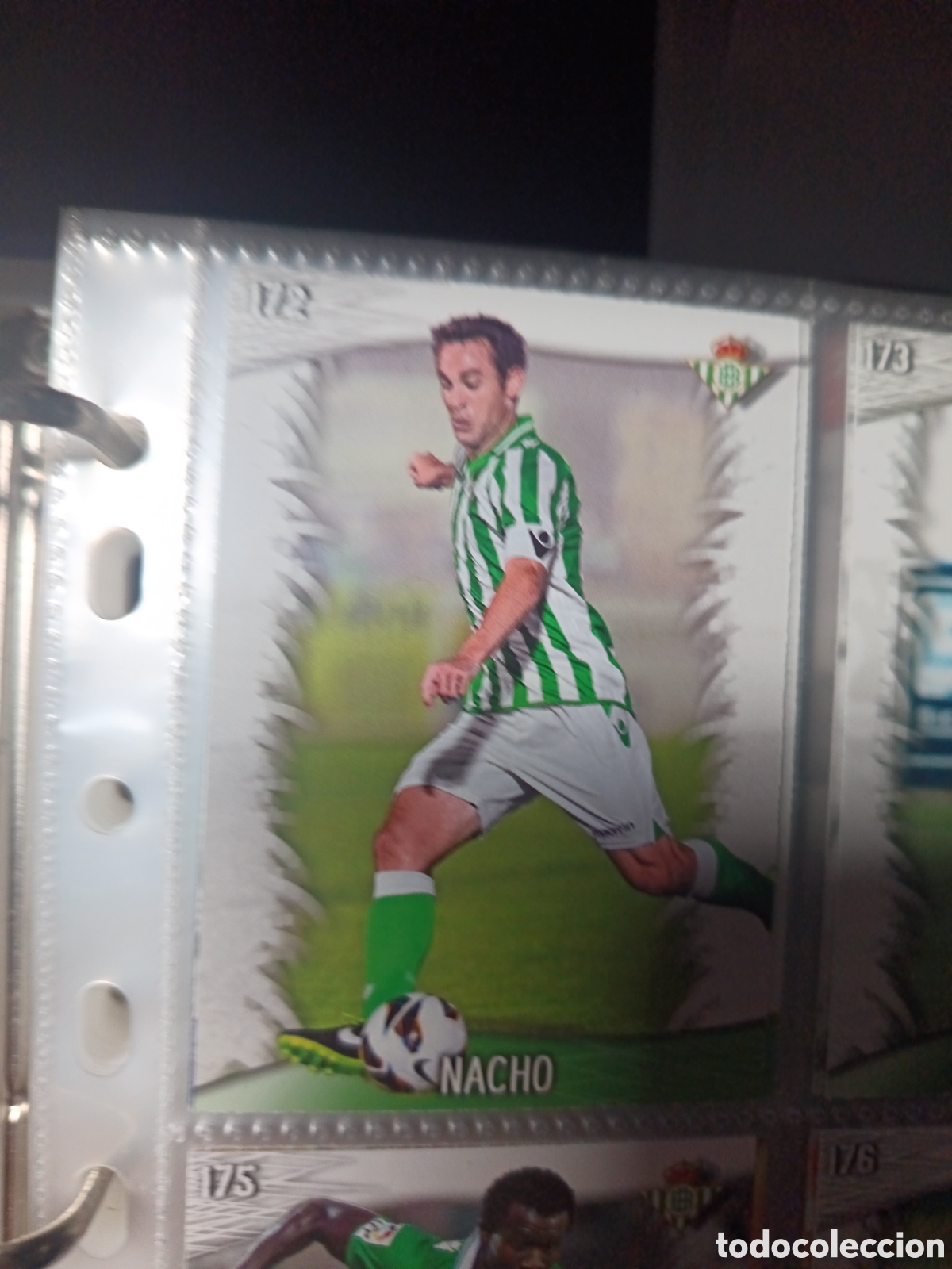 Cromos de F&uacute;tbol: 172 Nacho mundicromo Quiz Game 13/14
