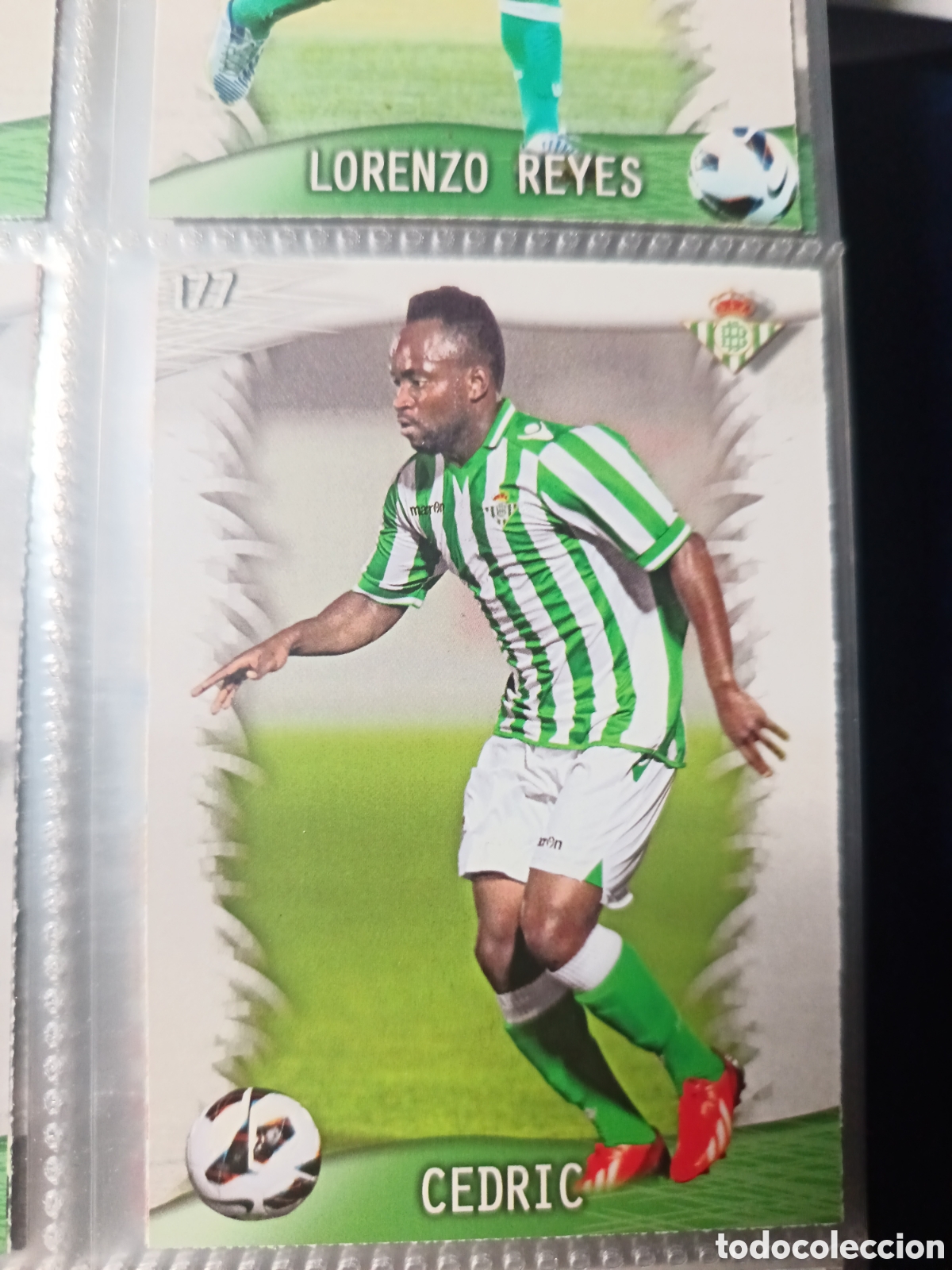 Cartes &agrave; collectionner de Football: 177 Cedric mundicromo Quiz Game 13/14