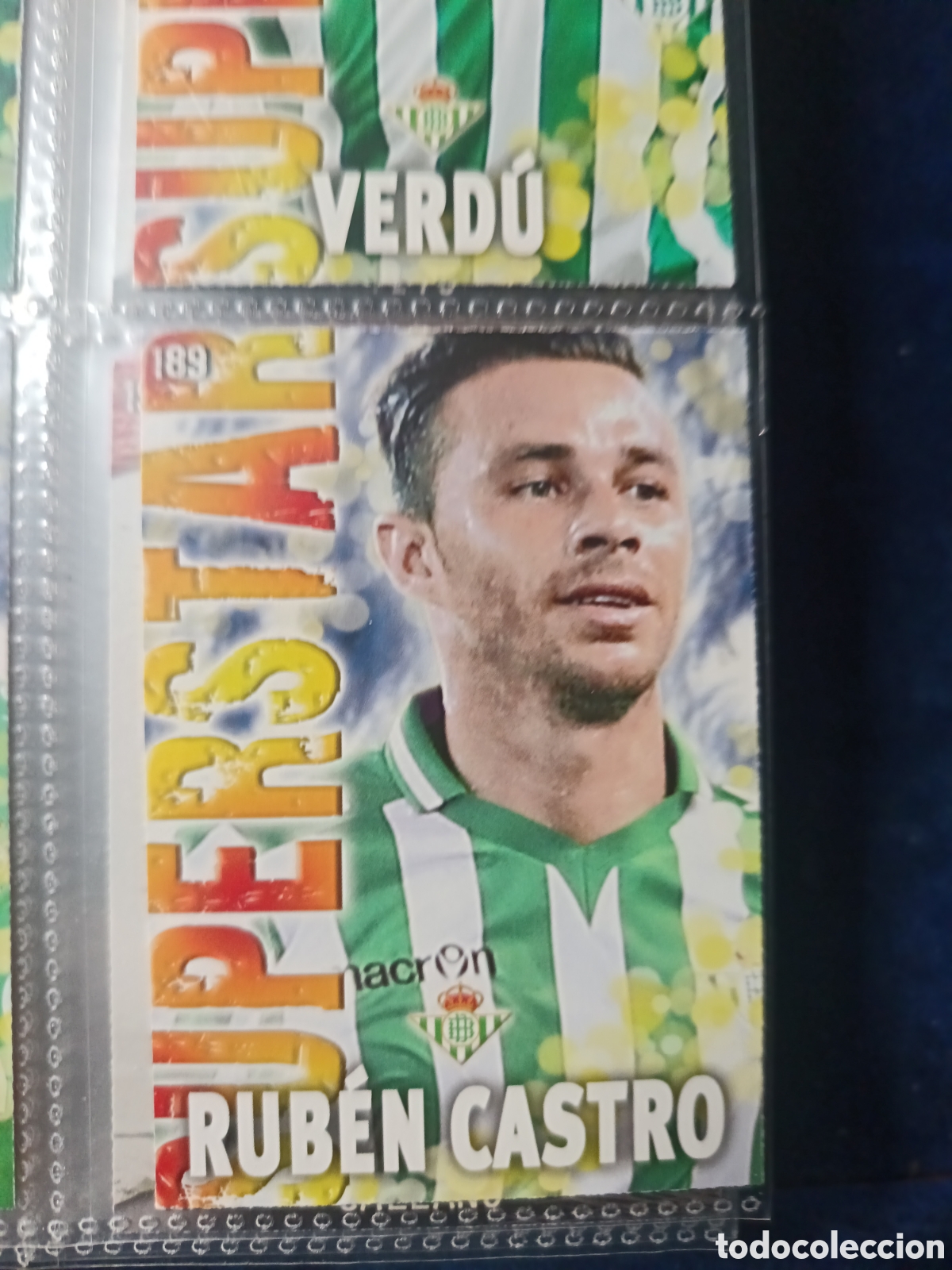 Football Stickers: 189 Rub&eacute;n Mate mundicromo Quiz Game 13/14