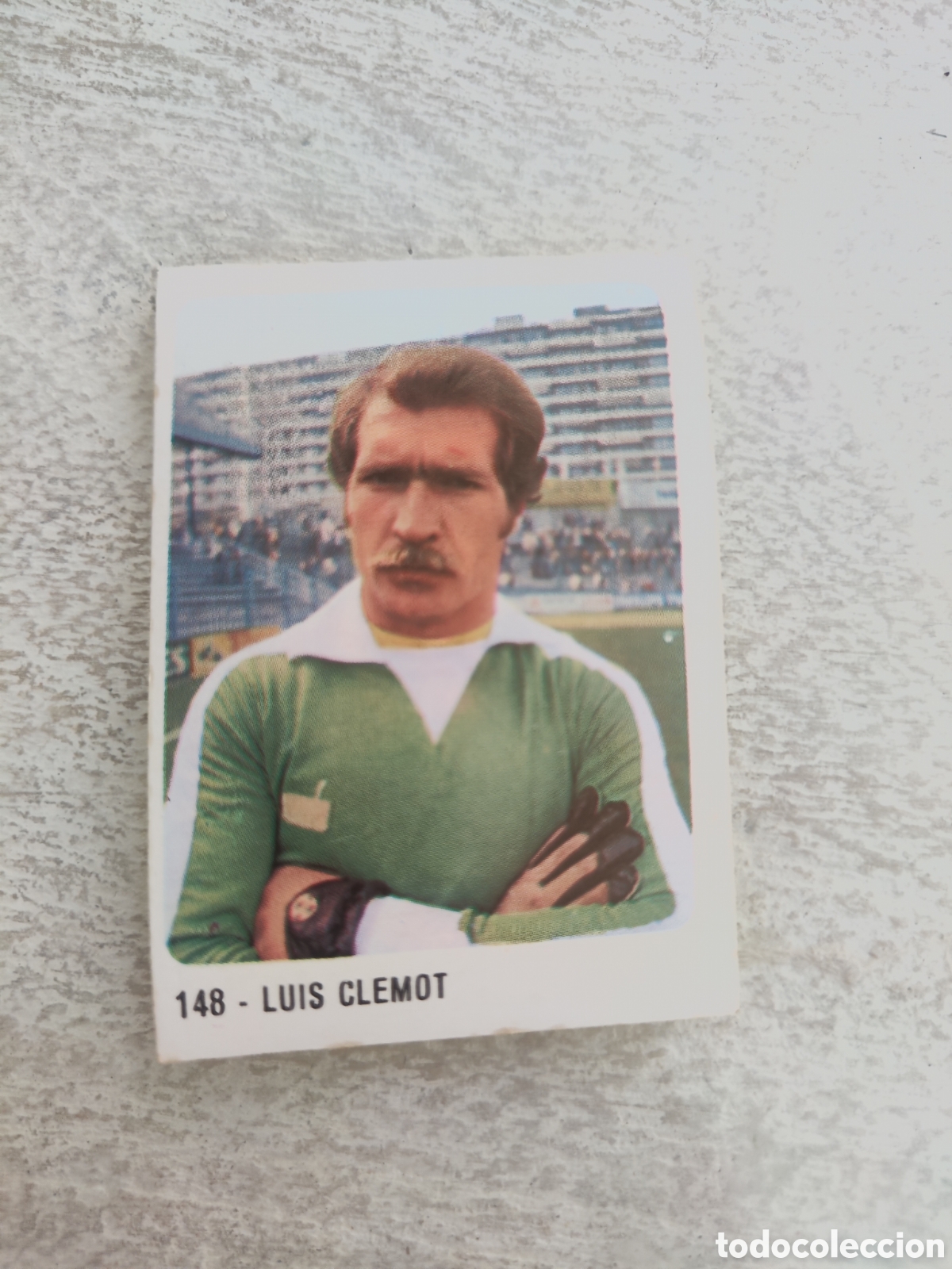 Cromos de Futebol: Cromo Crom 80 81 despegado 148 Las Palmas Clemot