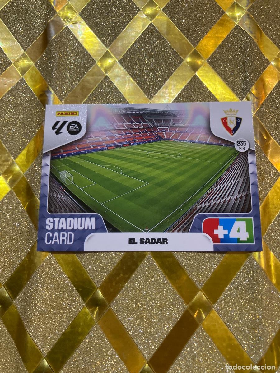 Cromos de f&uacute;tbol: CROMO DE FUTBOL NUMERO 235 BIS ESTADIO DEL OSASUNA ADRENALYN XL 2025 2026 PANINI !