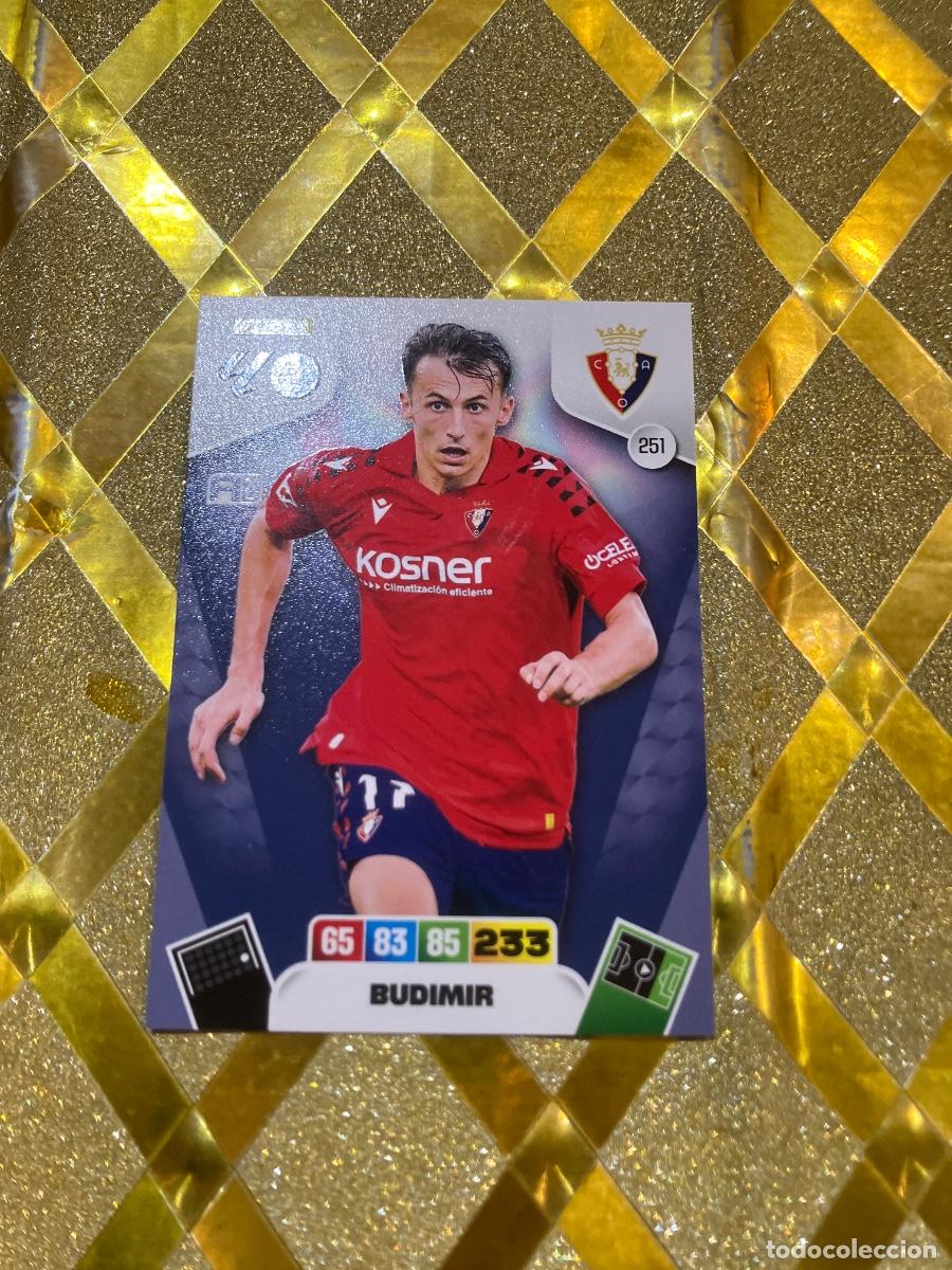 Cromos de f&uacute;tbol: CROMO DE FUTBOL NUMERO 251 BUDIMIR OSASUNA ADRENALYN XL 2025 2026 PANINI !