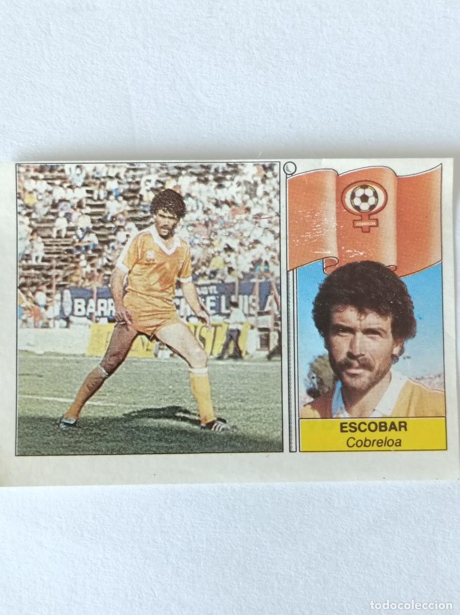 Fu&szlig;ball-Sticker: ESCOBAR (5) COBRELOA FUTBOL 87 CHILE EDIALBUM