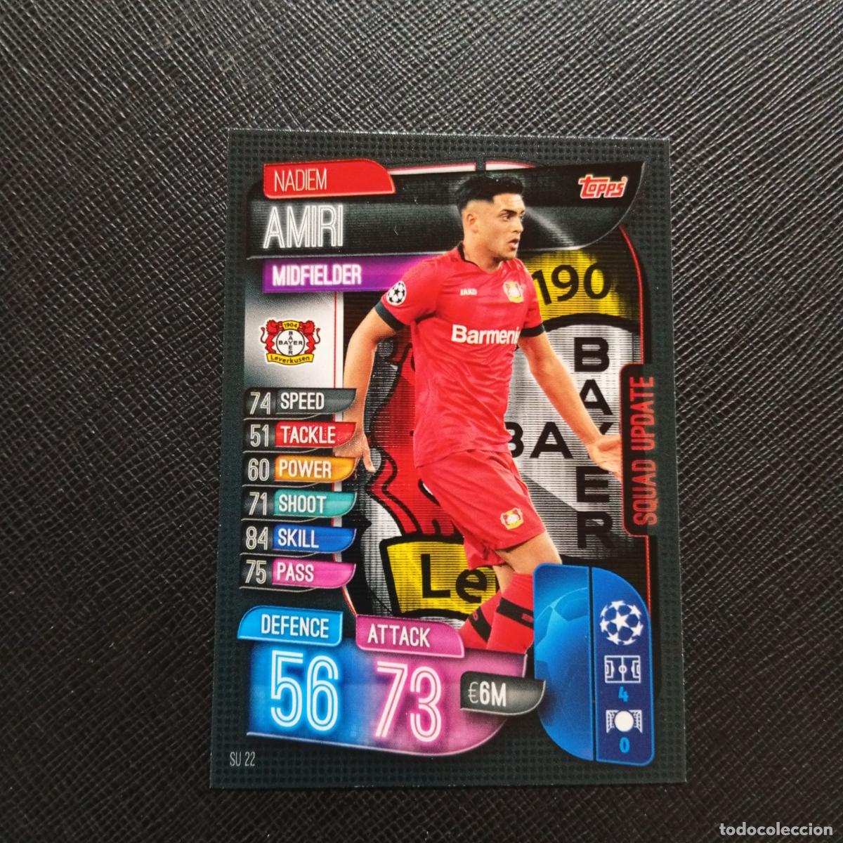 Cromos de F&uacute;tbol: AMIRI LEVERKUSEN TOPPS MATCH ATTAX 2019 2020 CROMO FUTBOL 19 20 - (MD09-10/3) PG37