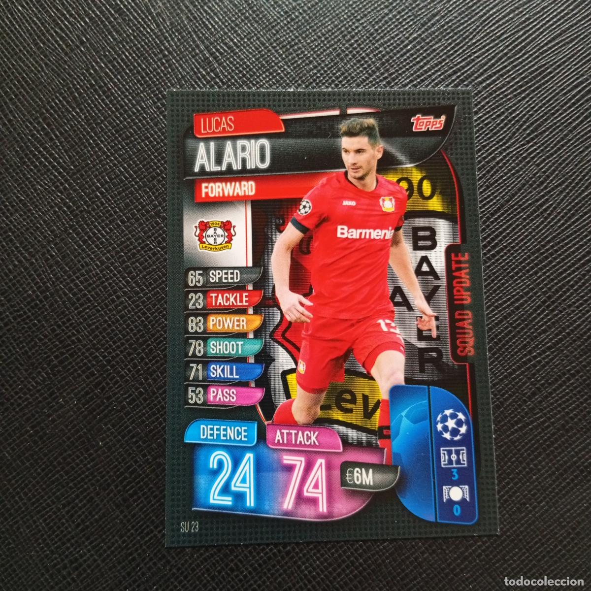 Football Stickers: ALARIO LEVERKUSEN TOPPS MATCH ATTAX 2019 2020 CROMO FUTBOL 19 20 - (MD09-10/3) PG39
