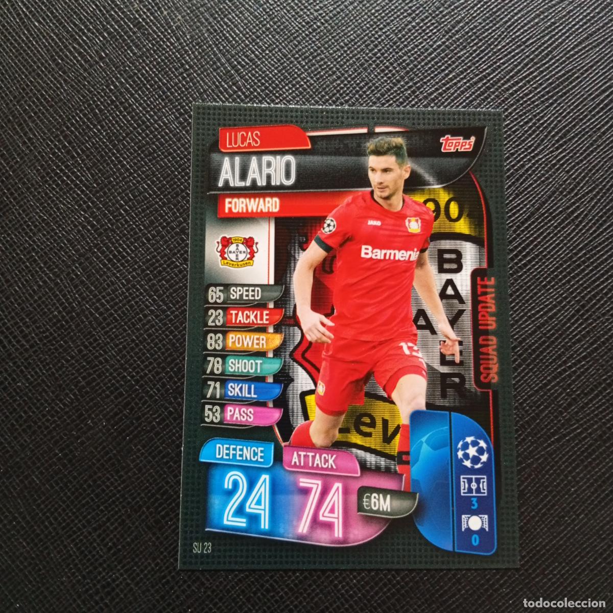 Football Stickers: ALARIO LEVERKUSEN TOPPS MATCH ATTAX 2019 2020 CROMO FUTBOL 19 20 - (MD09-10/3) PG40 B